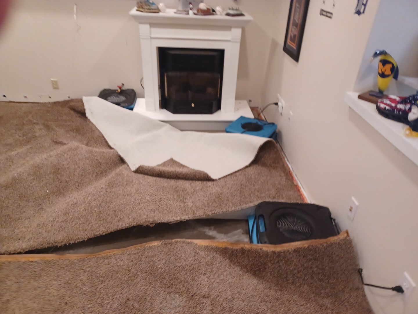 Project in Chesterfield by EzDry Water Mitigation & Property Restoration