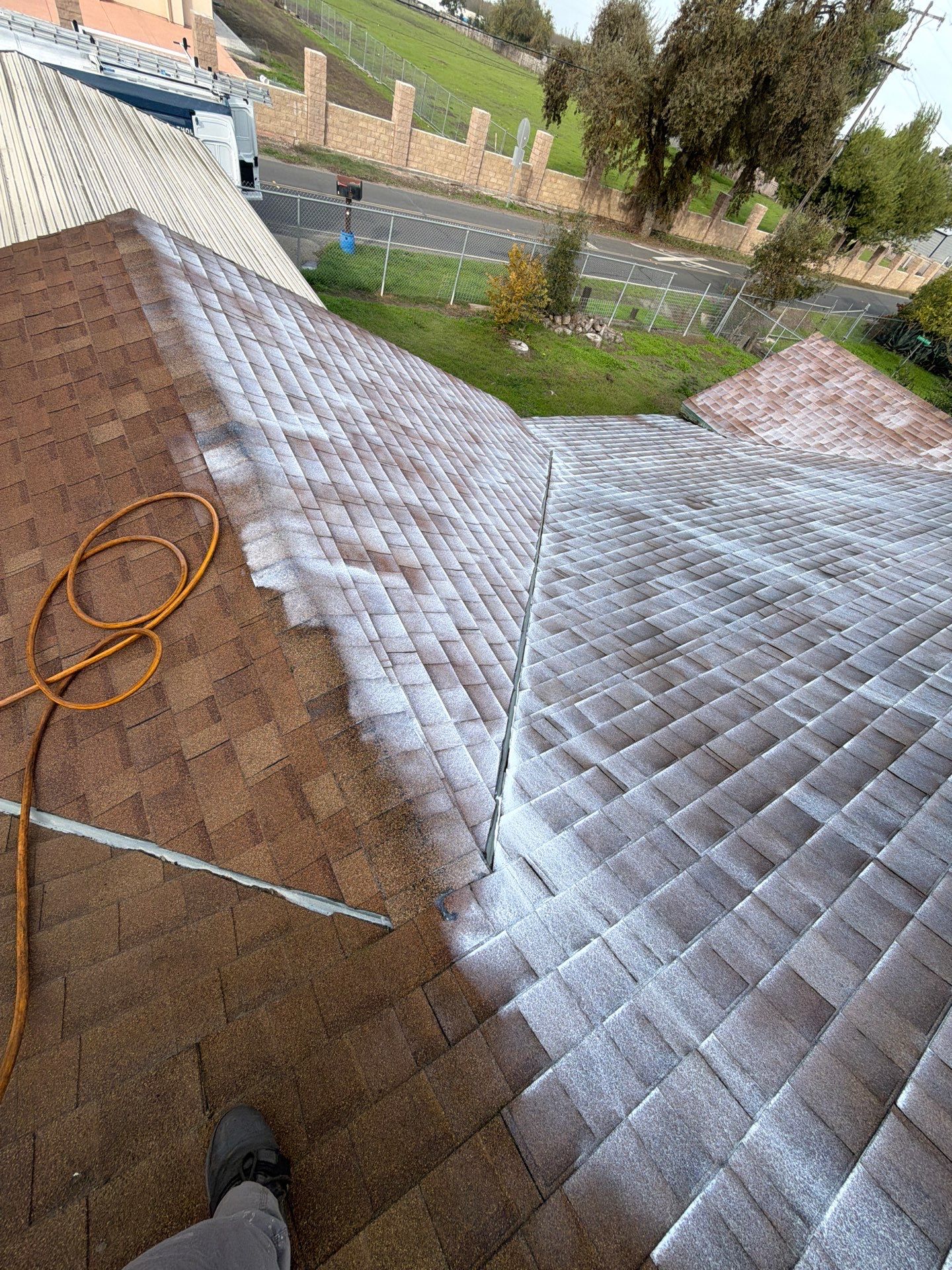 Roof Rejuvenation using Roof Maxx Treatment by Roof Maxx of Folsom
