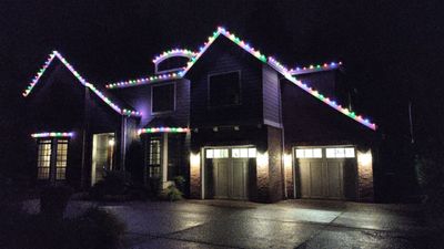 Holiday Lighting using C9 Opaque LEDs