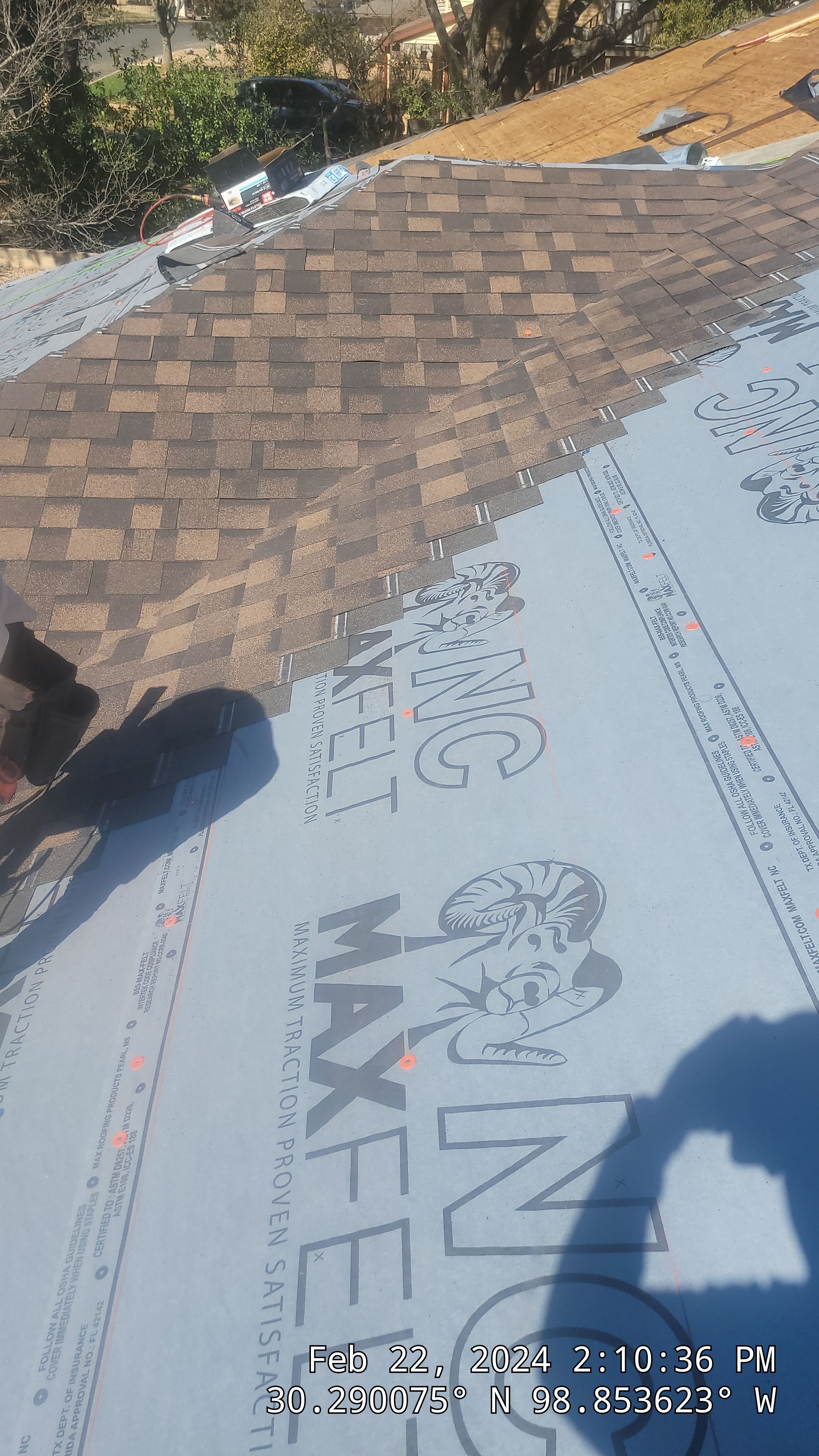 Full Residential Roofing Replacement and Decking Restoration in Fredericksburg by Caliber Restoration LLC