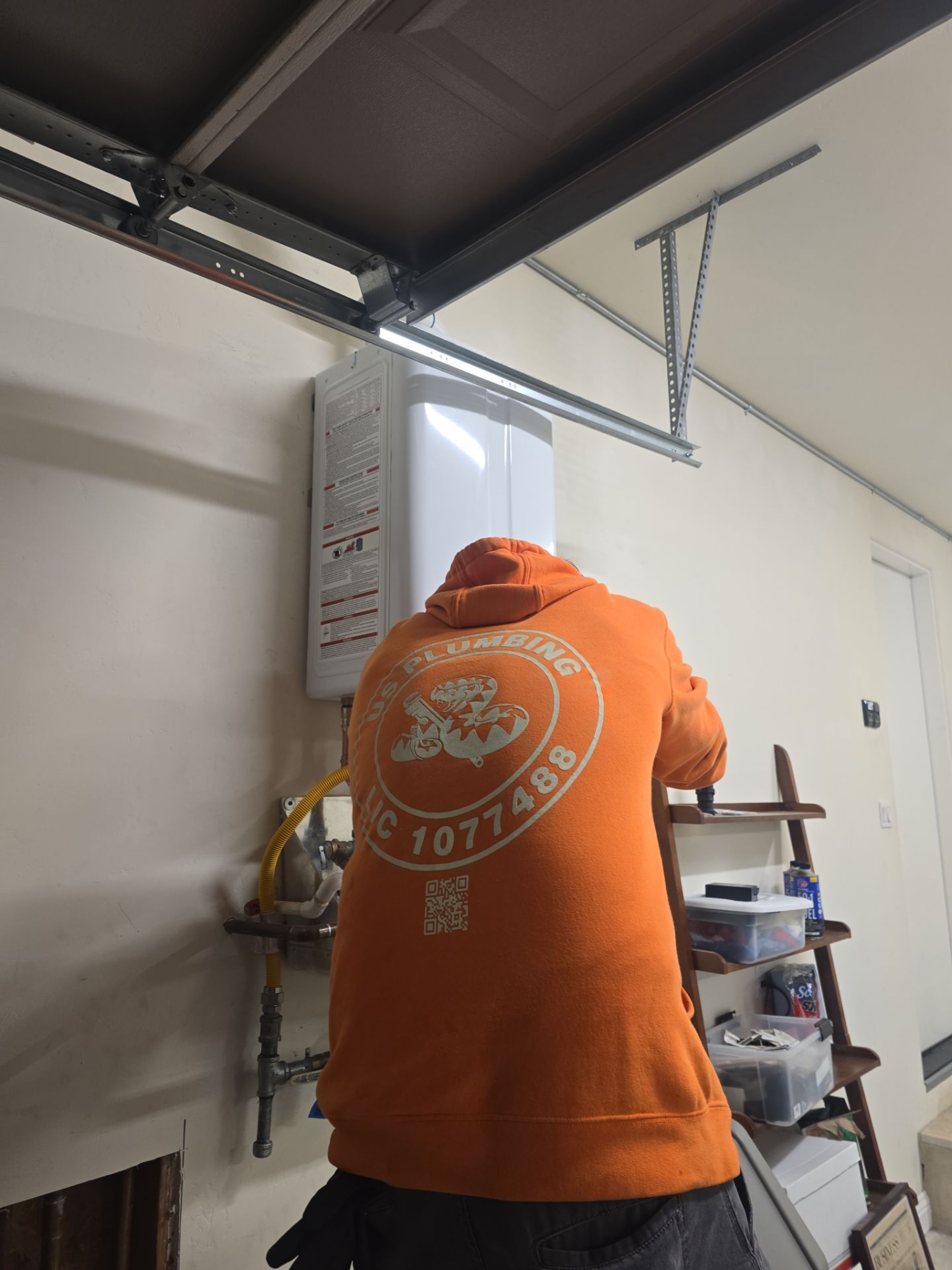 Water Softener, Moen Flo, and Tankless Water Heater Installation by Us Plumbing