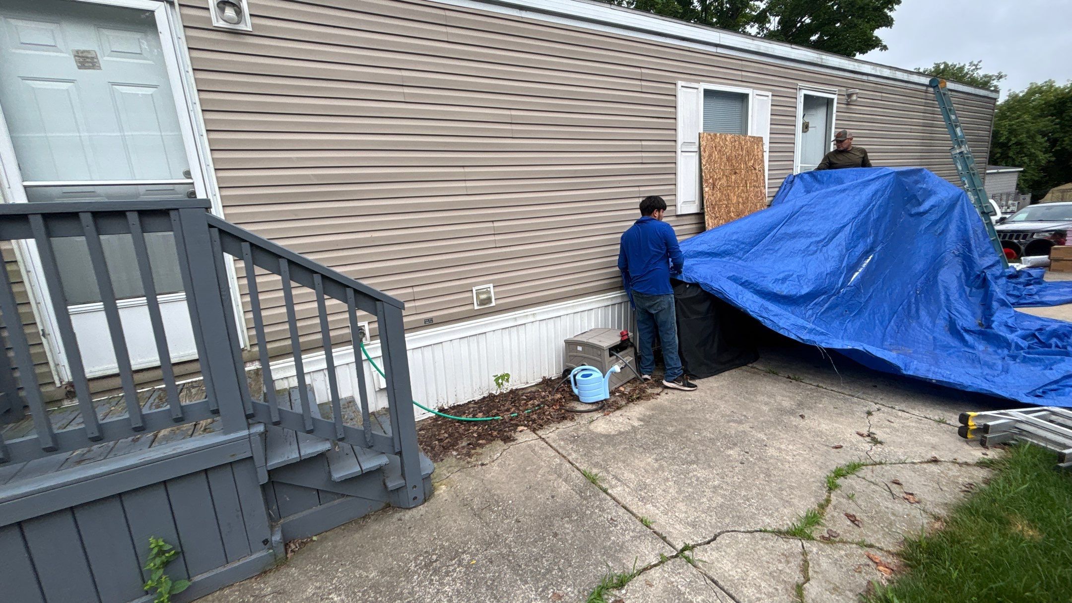 Roof Replacement using Owens Corning Sierra Gray by 180 Contractors