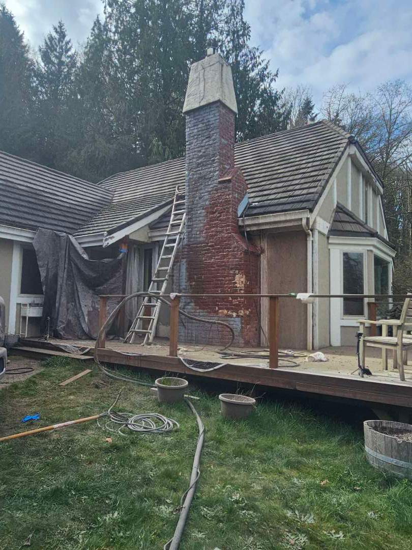 Sandblasting Chimney | Sammamish  by Jireh Asphalt & Concrete Inc 