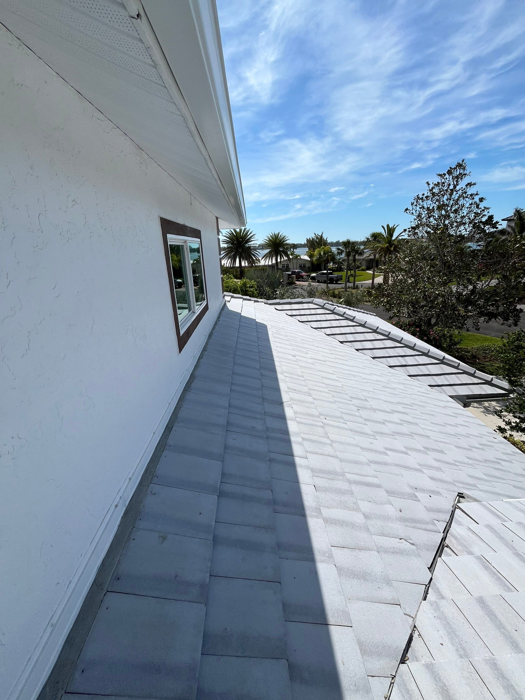 Repainting and Upgrading Gutters in Sarasota FL by Gutter Professors