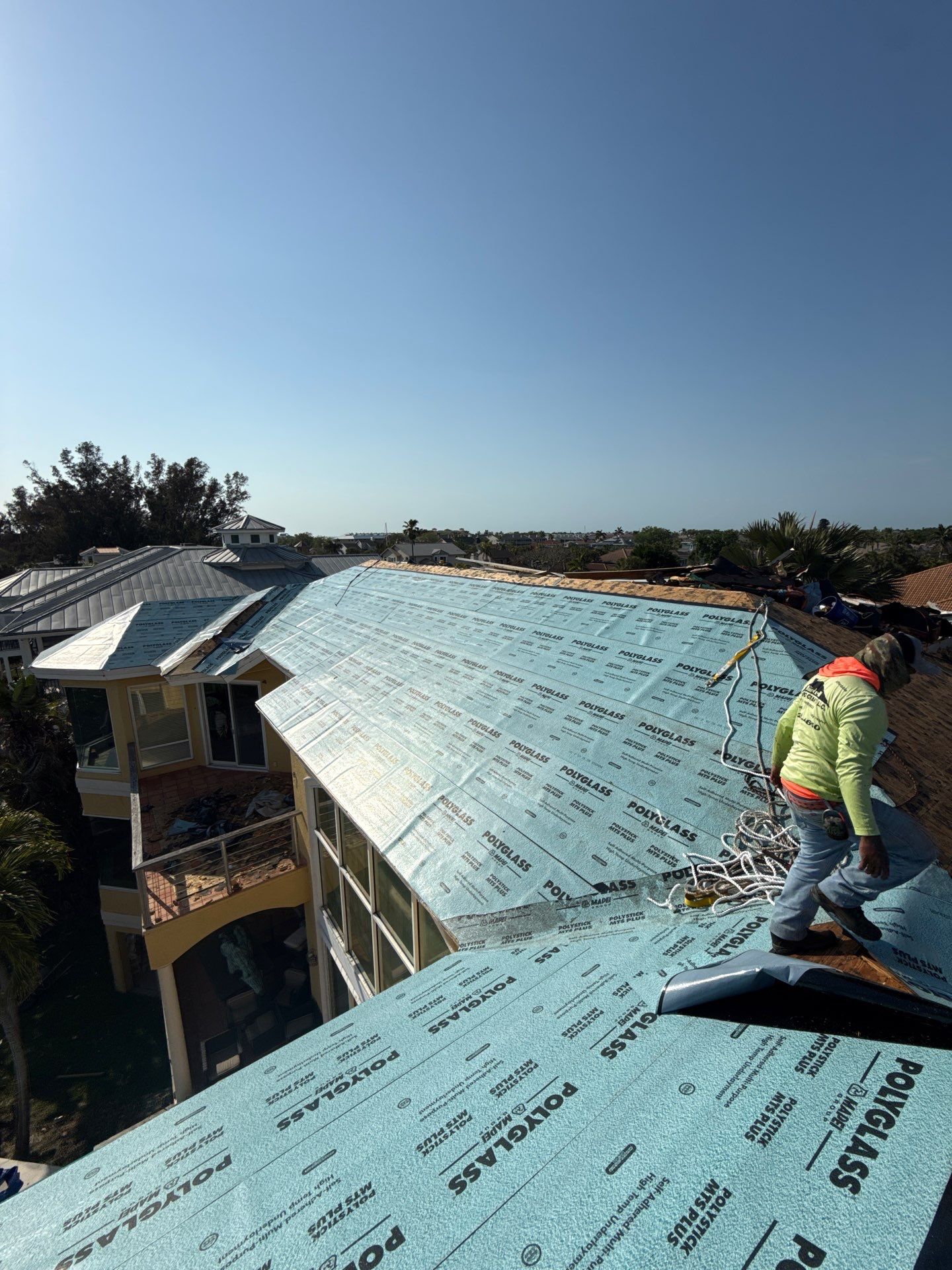 Project in St. Petersburg 33715 by Mitchell Roofing Company LLC