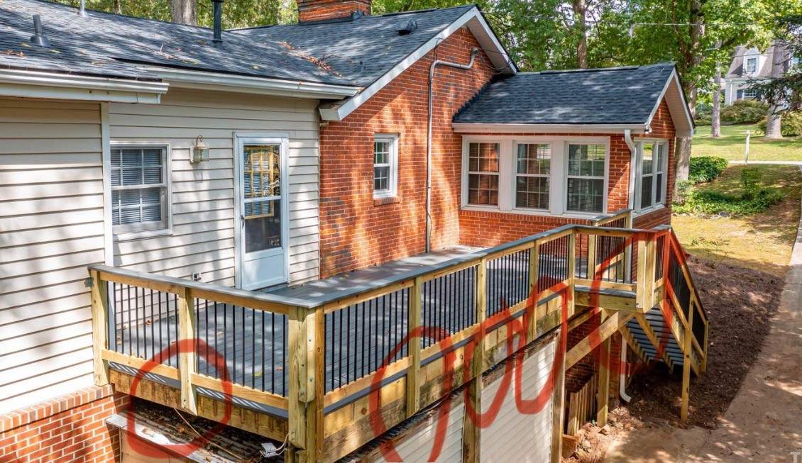 Custom Railings, Deck Support Installation, and Professional Deck Painting by Billy Weatherspoon Contractor