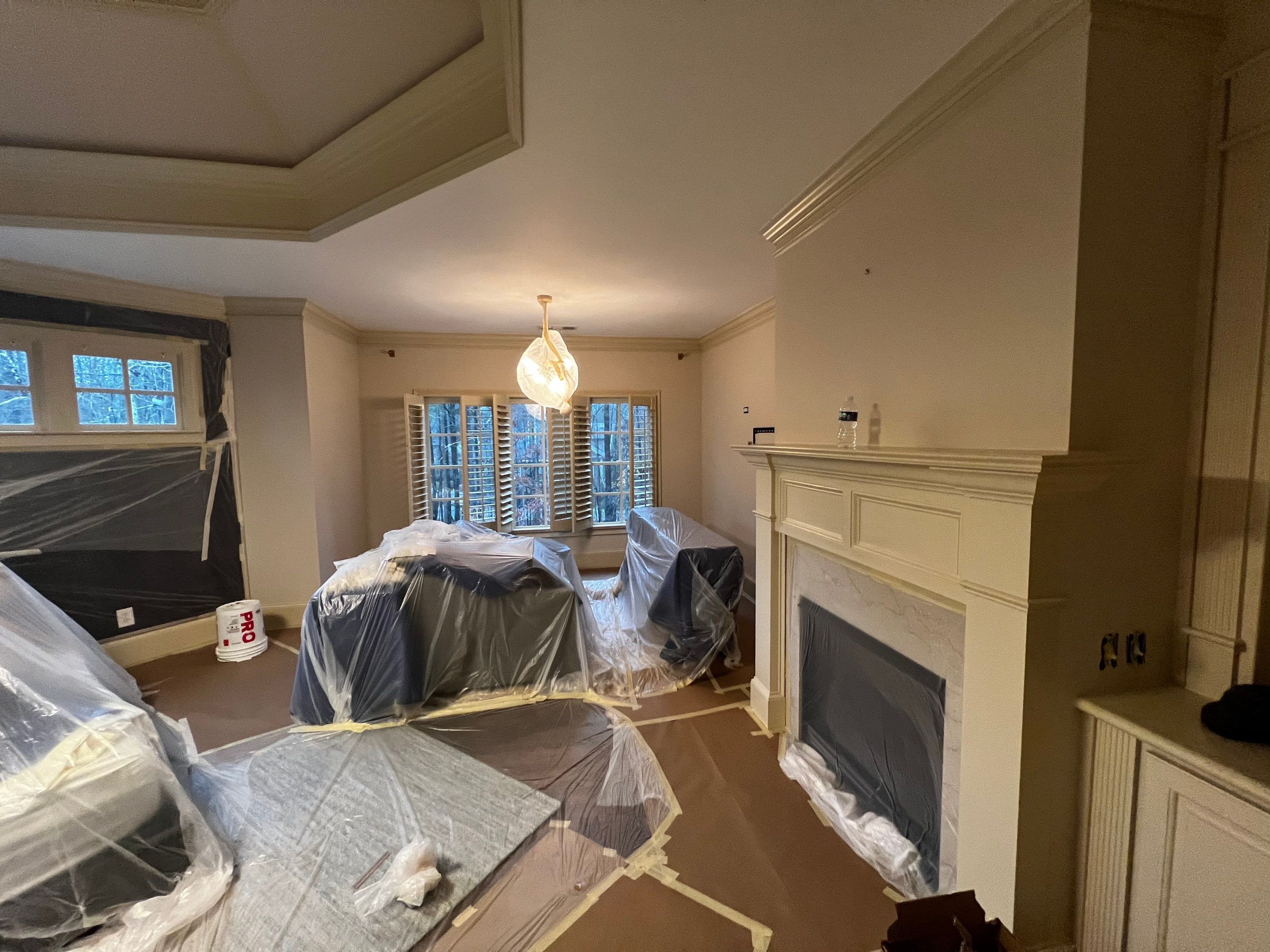 Multi-Room Interior Painting and Architectural Detail Refresh in Suwanee by Swift Home Renovations