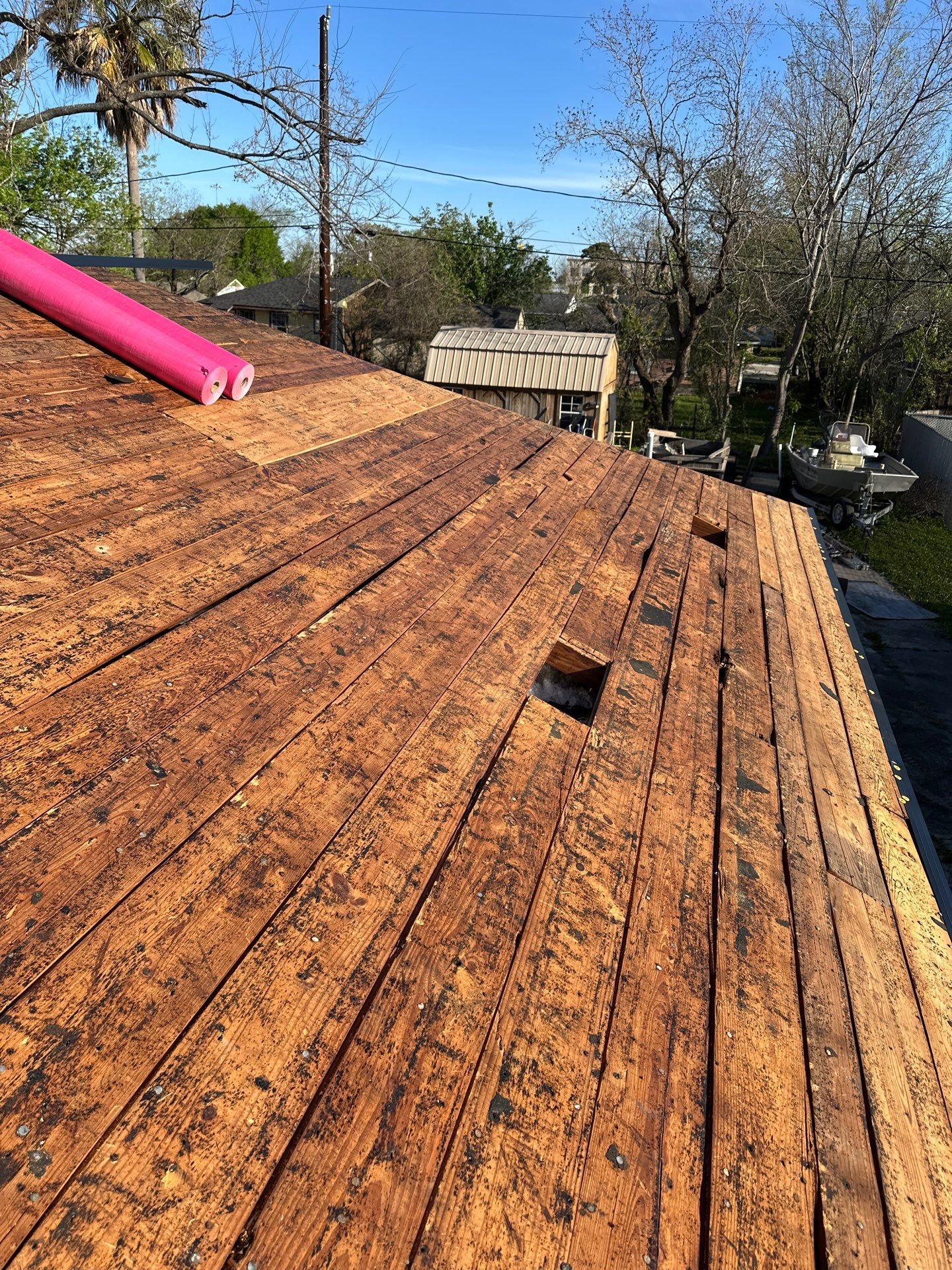 Project in Houston by Motion Roofing
