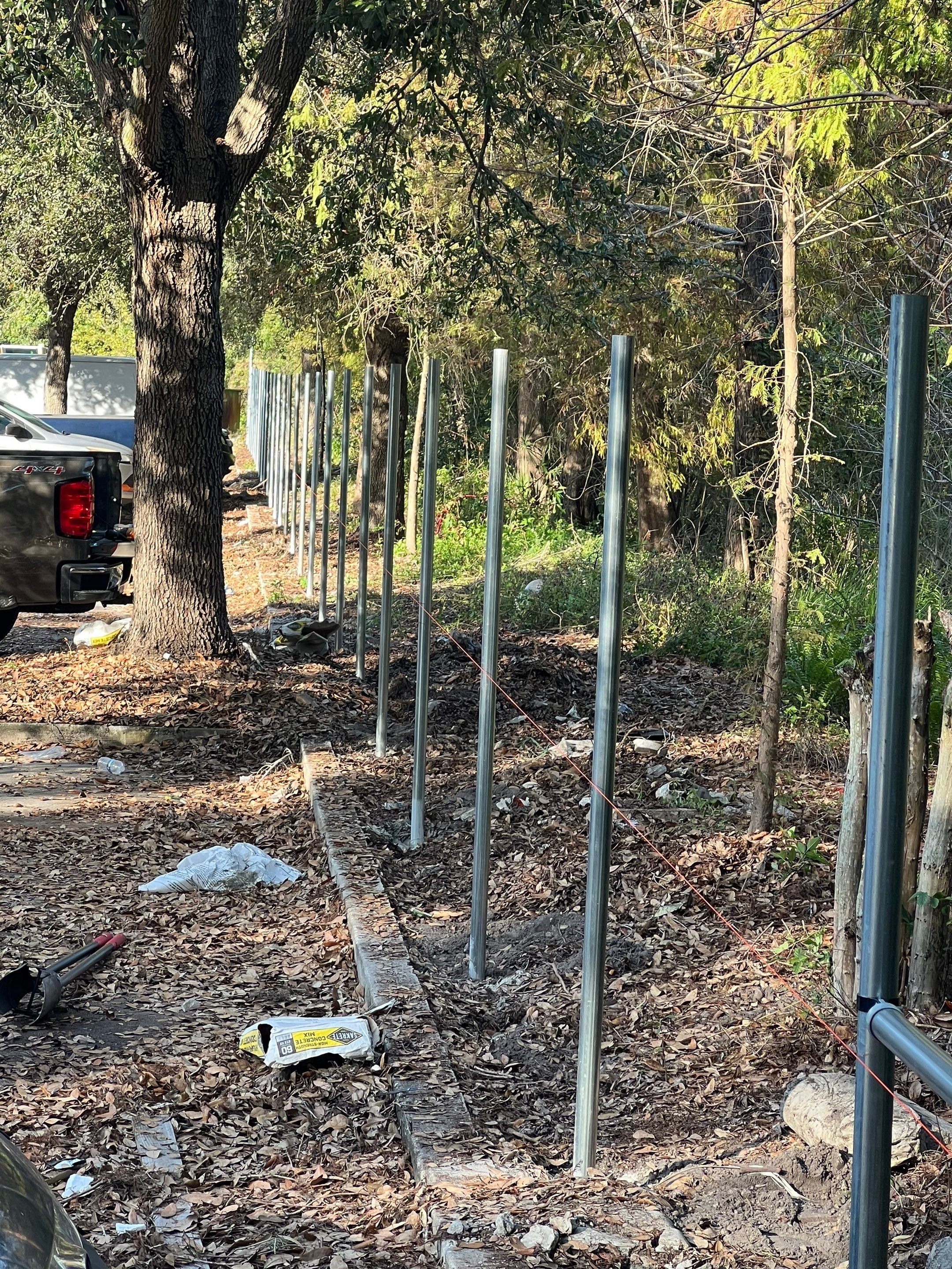 Chain-link Fence Installation using Commercial Chain-link Fence by Asap fence and gates, LLC