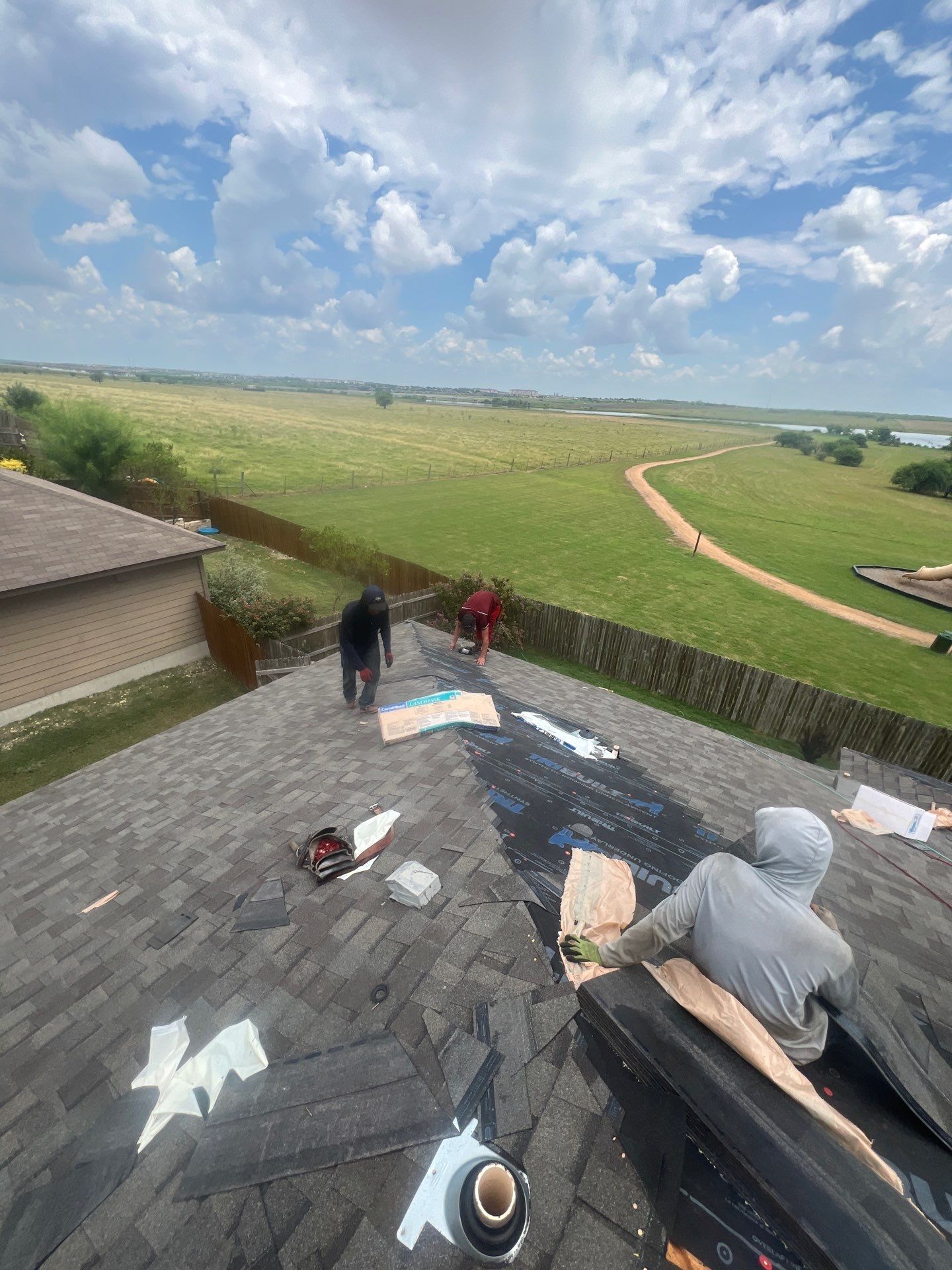 Project in San Marcos by Rhino Roofing and General Contracting, LLC