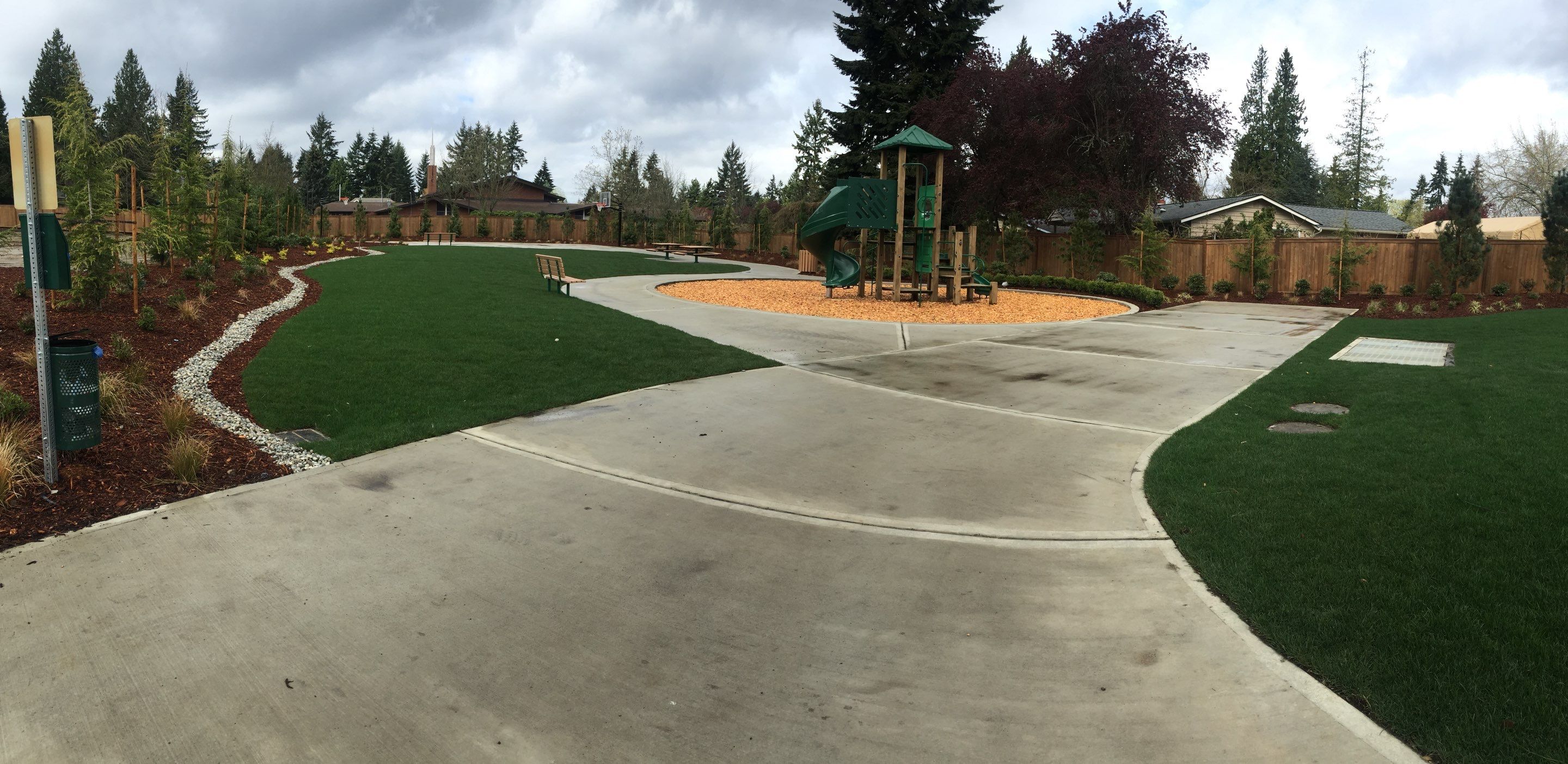 Past Jireh Landscaping Projects  by Jireh Asphalt & Concrete Inc 