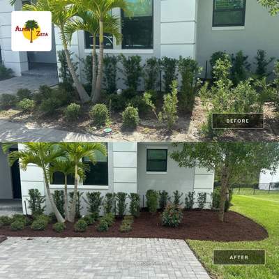 Landscape Cleanup & Refresh – Canopy Creek, Palm City