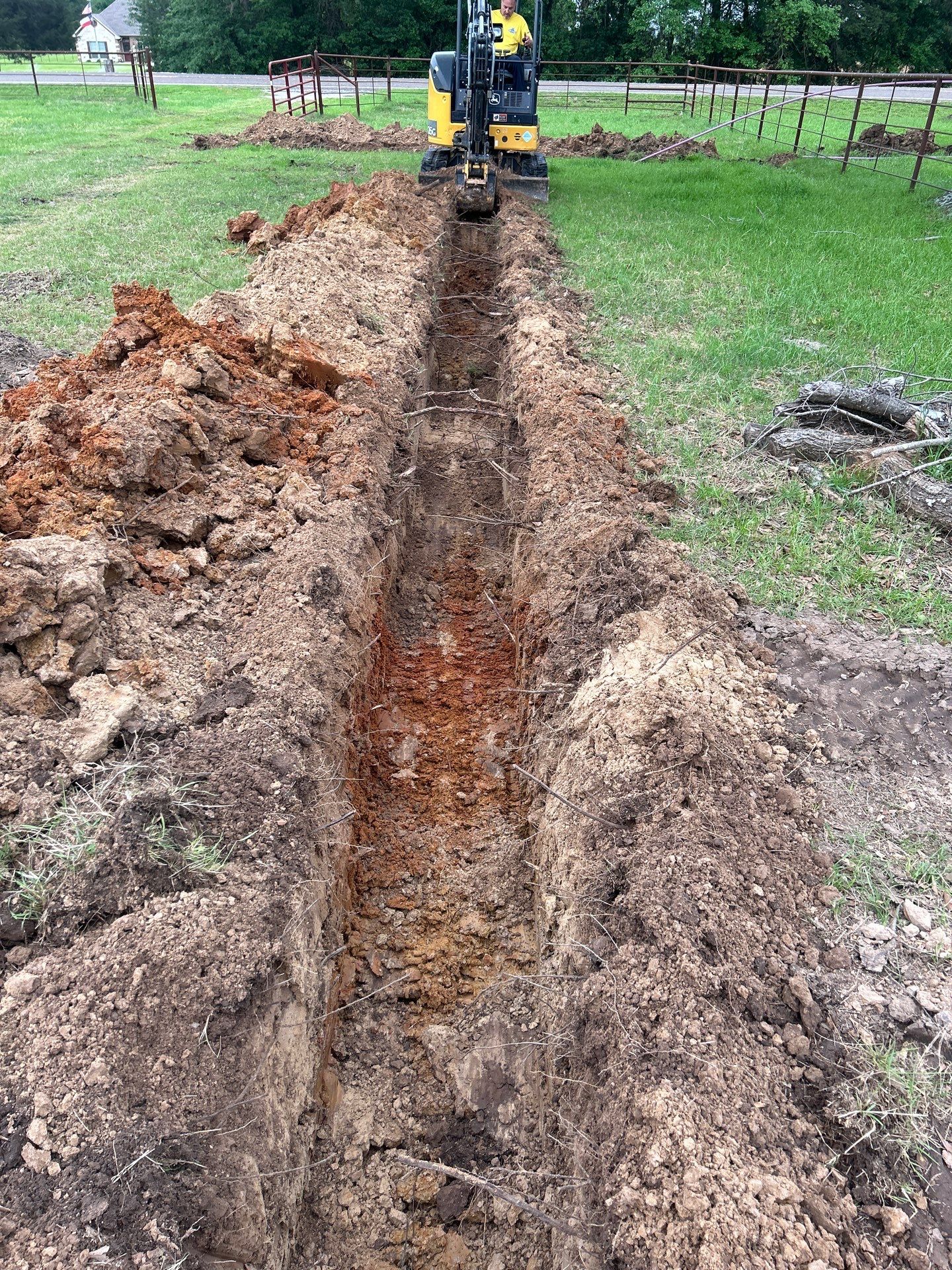Septic Install Project in Eustace by Rub-A-Dub Plumbing