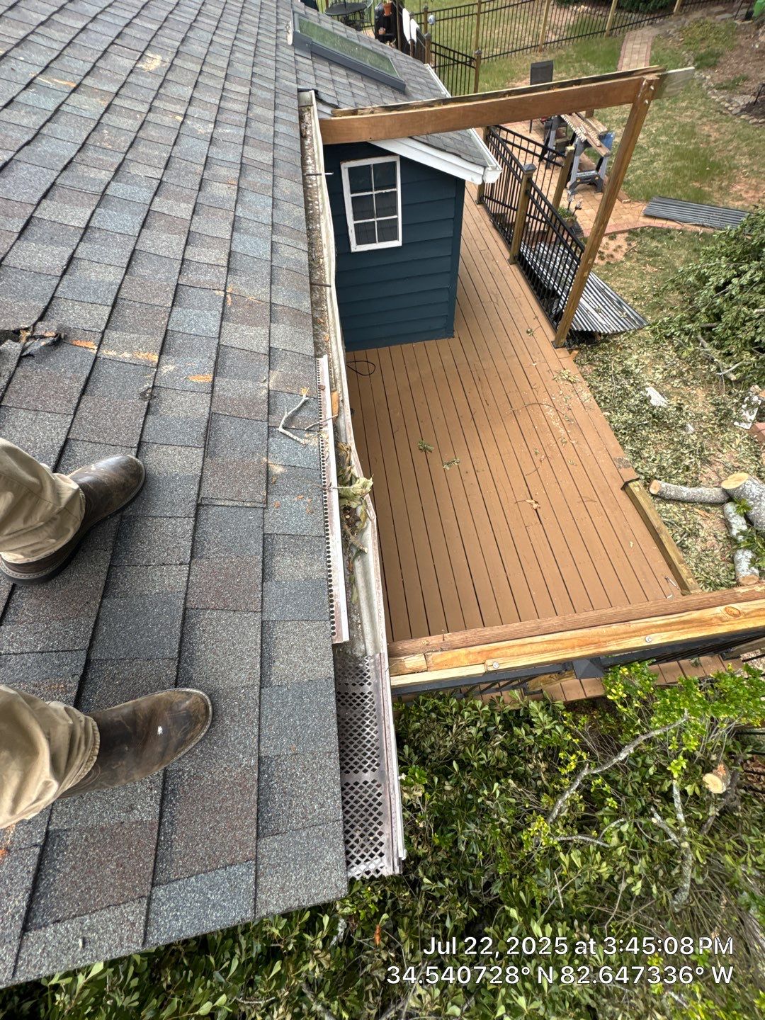 Architectural Asphalt Shingle Roof Replacement in Anderson, SC by Roofers LLC