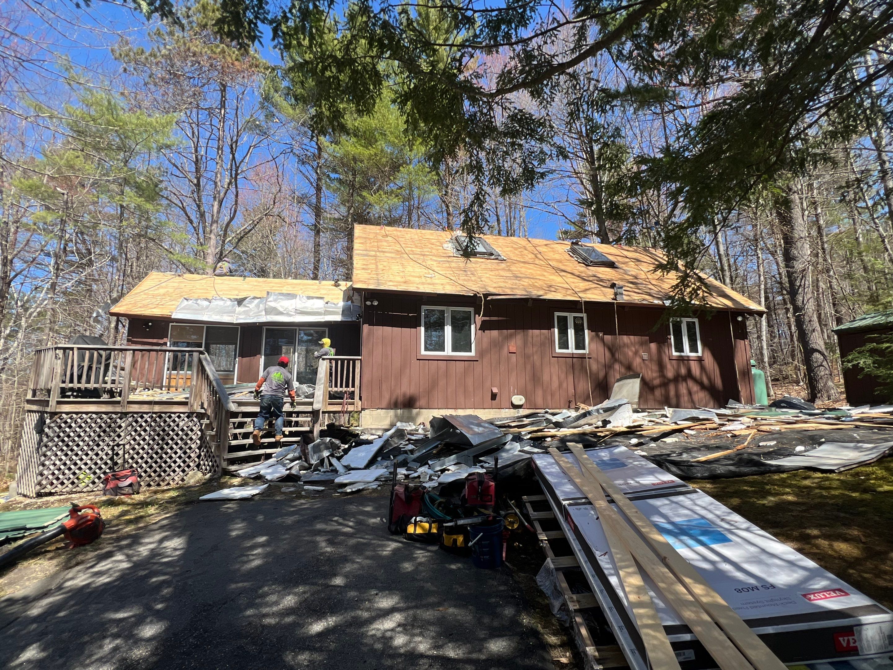 Metal Roof In Moultonborough, NH by Tall pine roofing