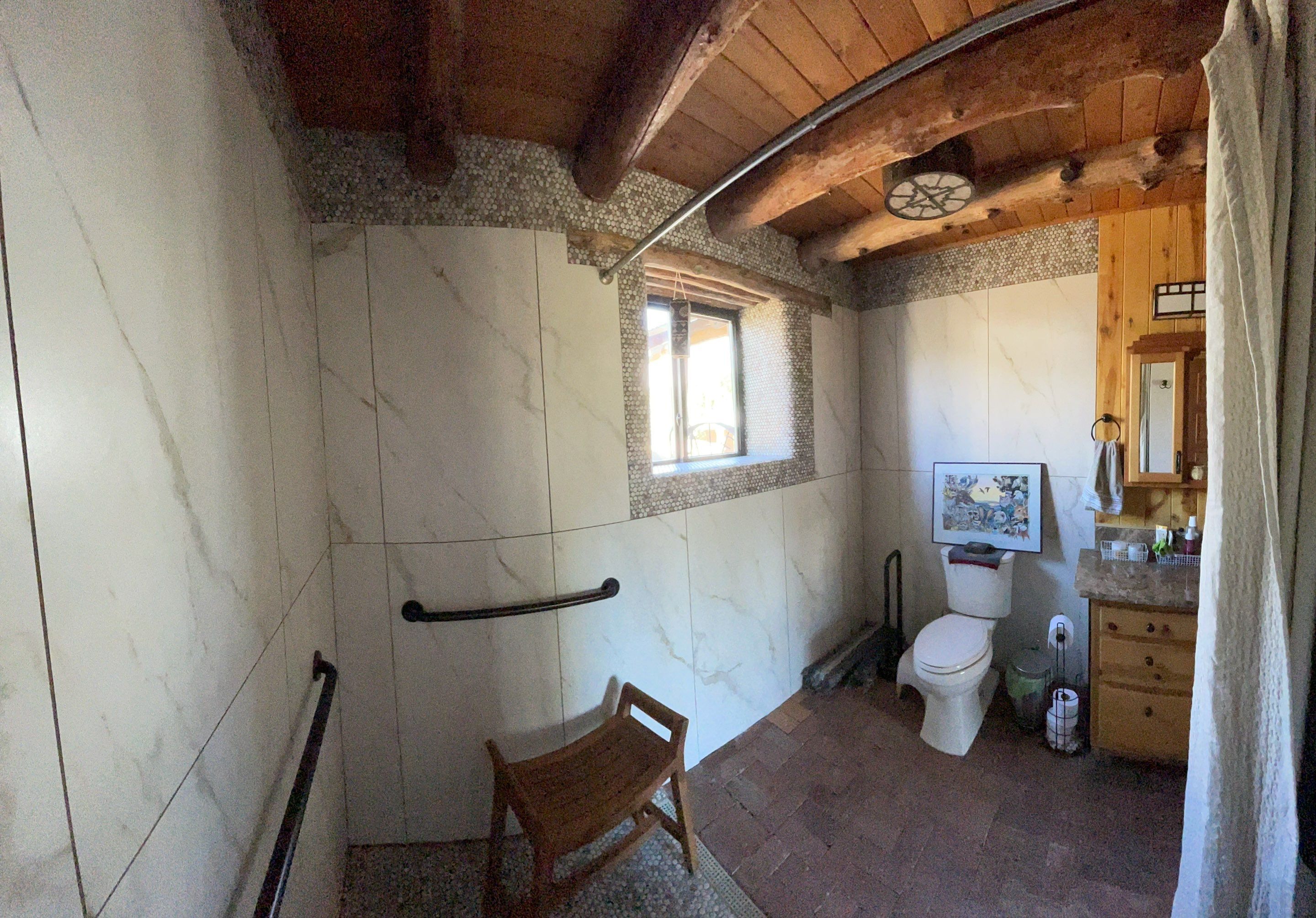 Southwestern Bathroom Remodel by Rio Grande Building & Storage