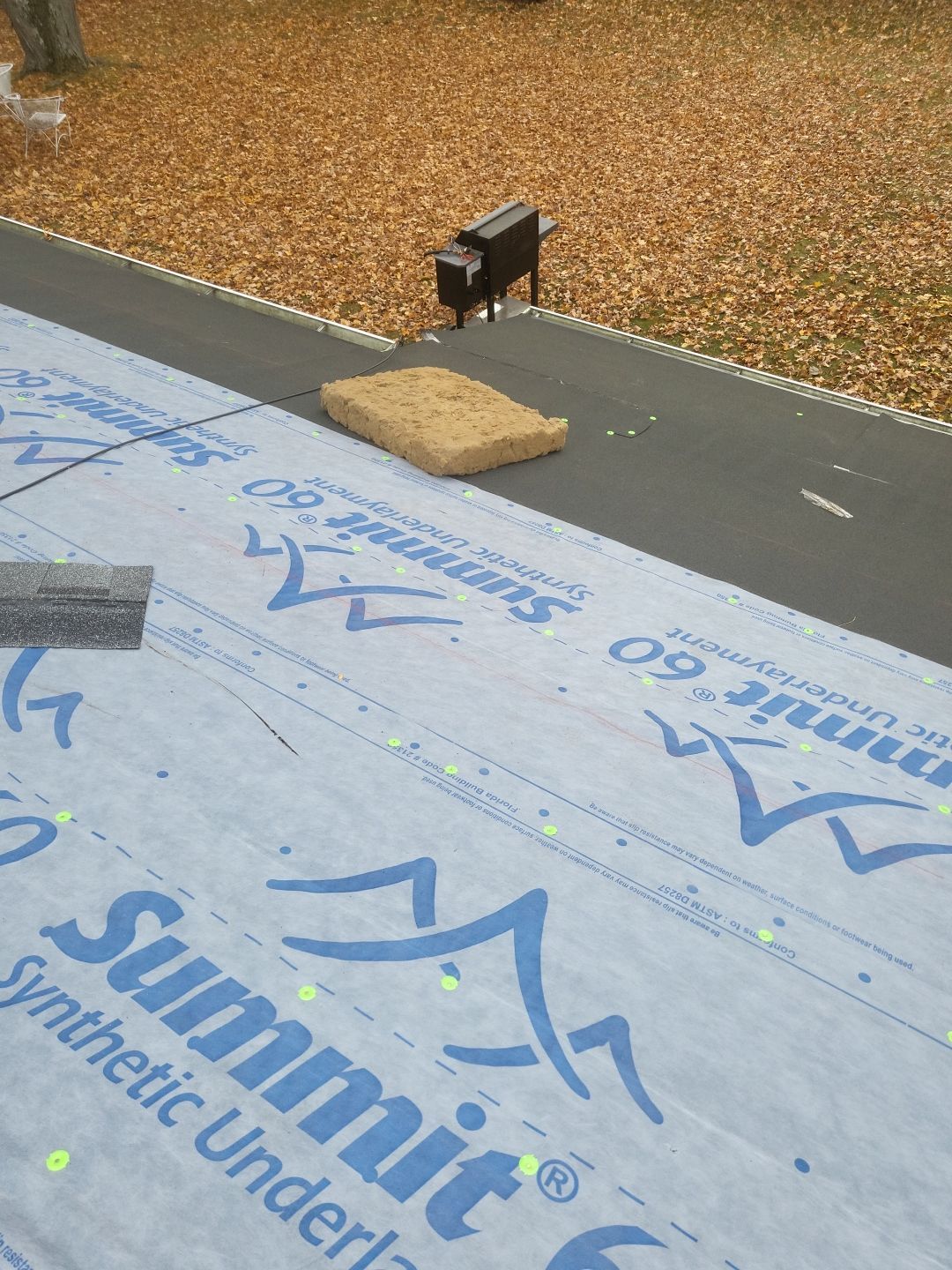 ATLAS PINNACLE COLOR: COASTAL GRANITE DRIP EDGE: BLACK by Eagle Eye Roofing