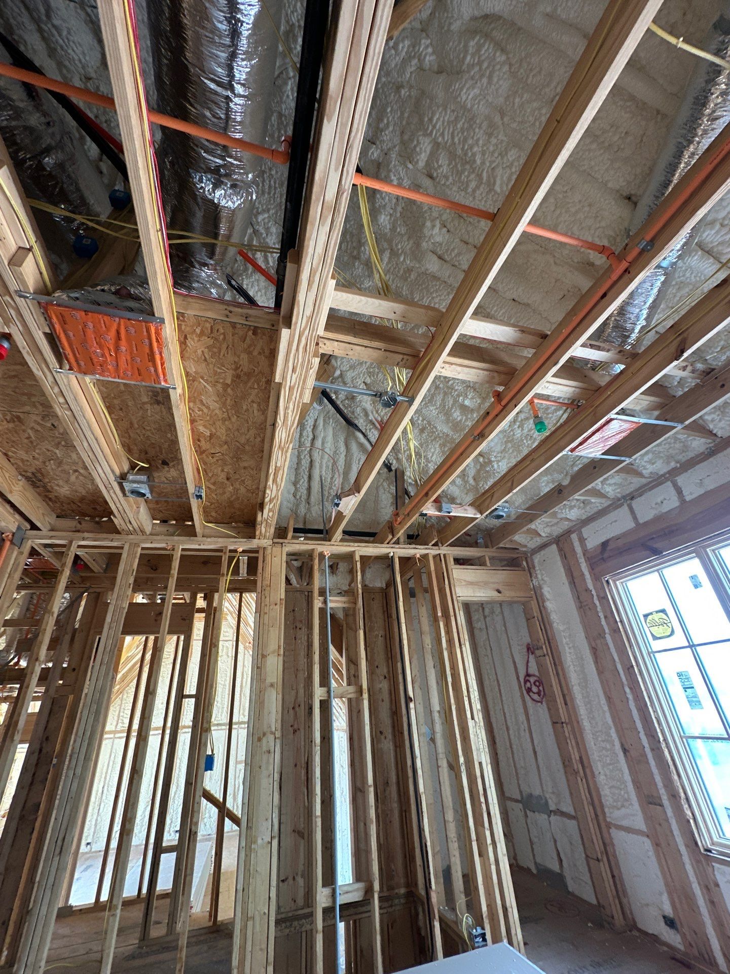 Full encapsulation open cell foam Dallas TX by Apex Insulation Solutions