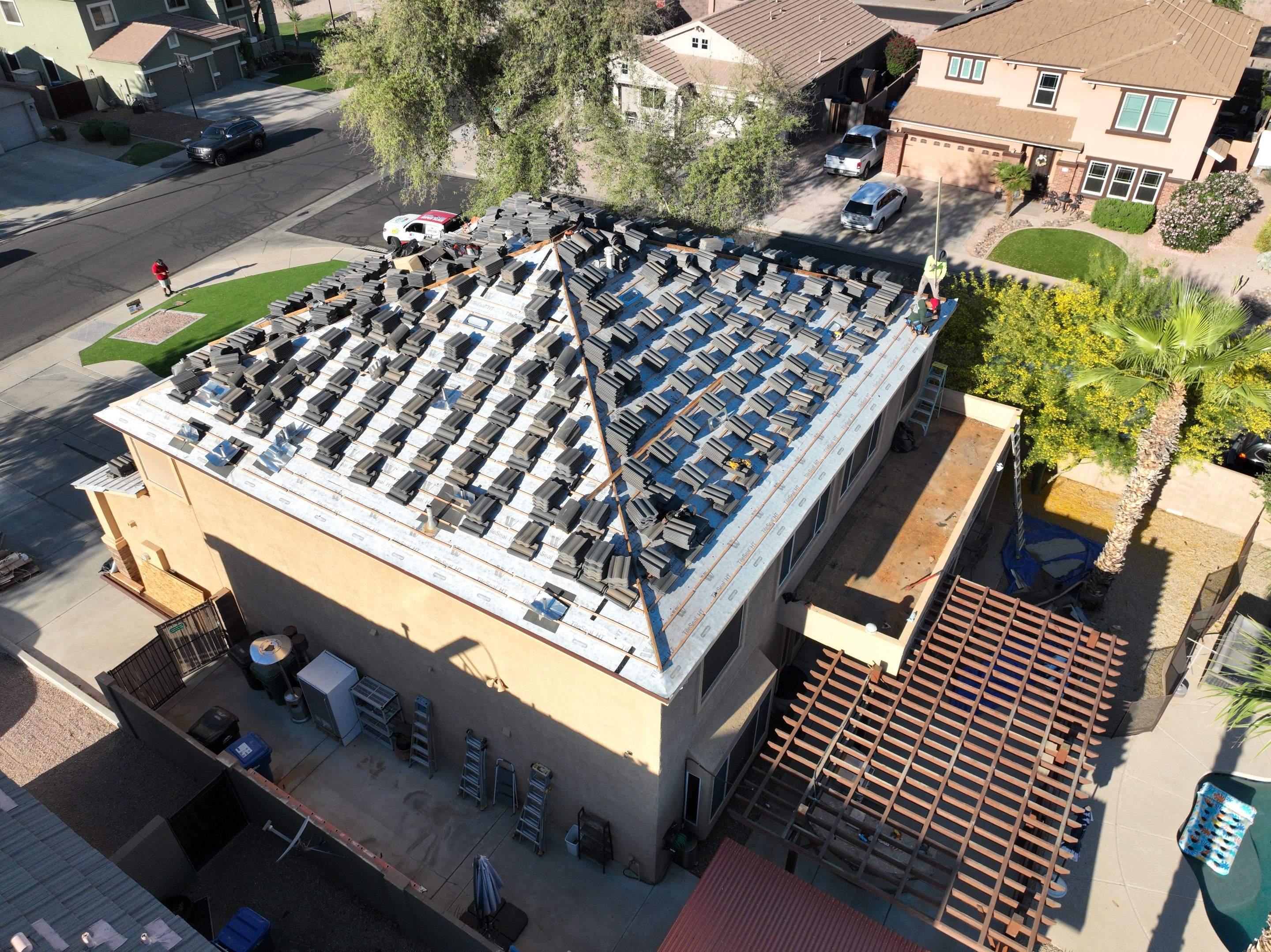Tile Re-roof  by Mighty Dog Roofing East Valley