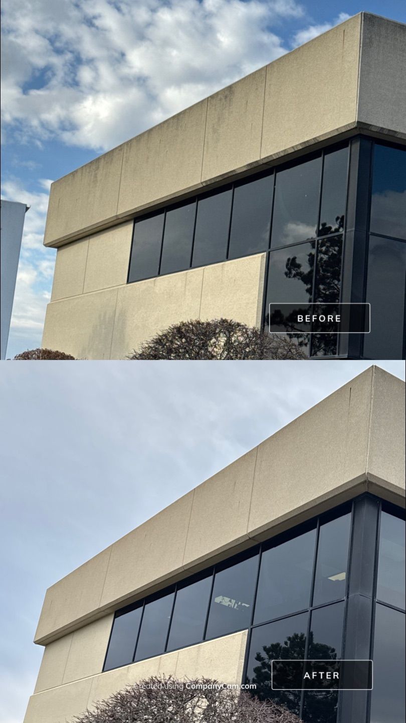 Project in Arlington Heights by Simmons Power & Soft Washing