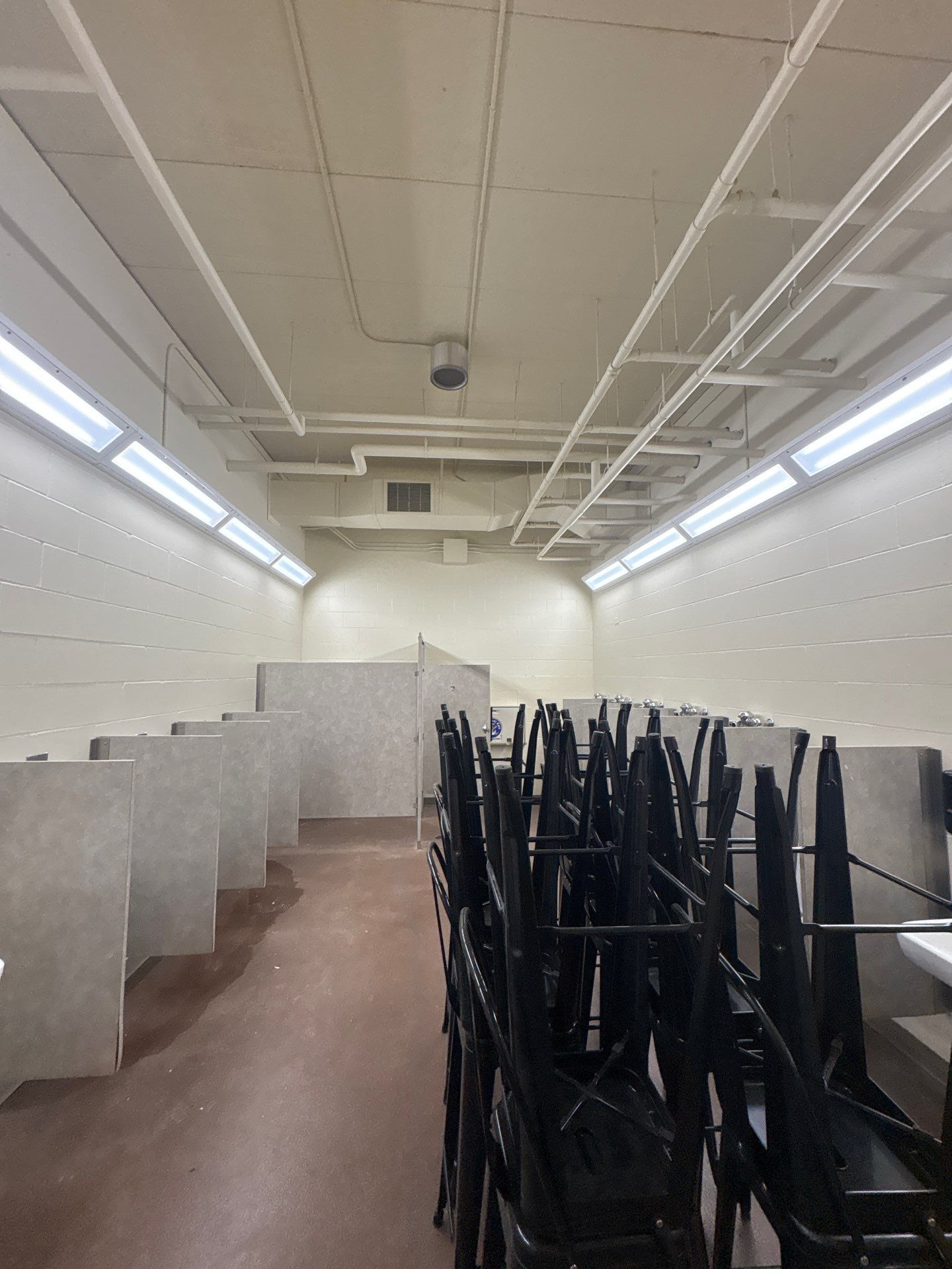 Commercial Restroom Interior Painting and Facility Updates in Sioux Falls by Select Painting, Coatings & Garage Cabinets