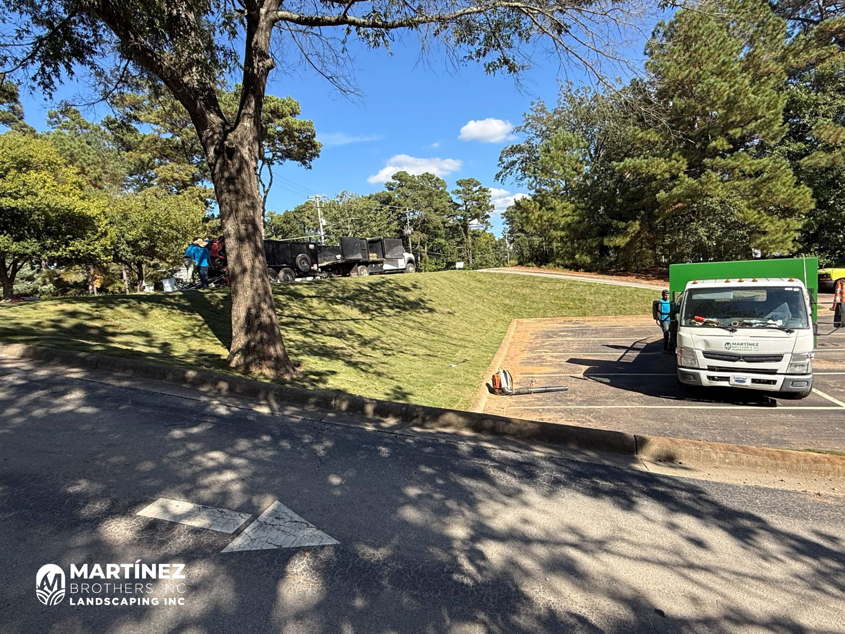 Sod installation by Martinez Brother’s Nc Landscaping Inc