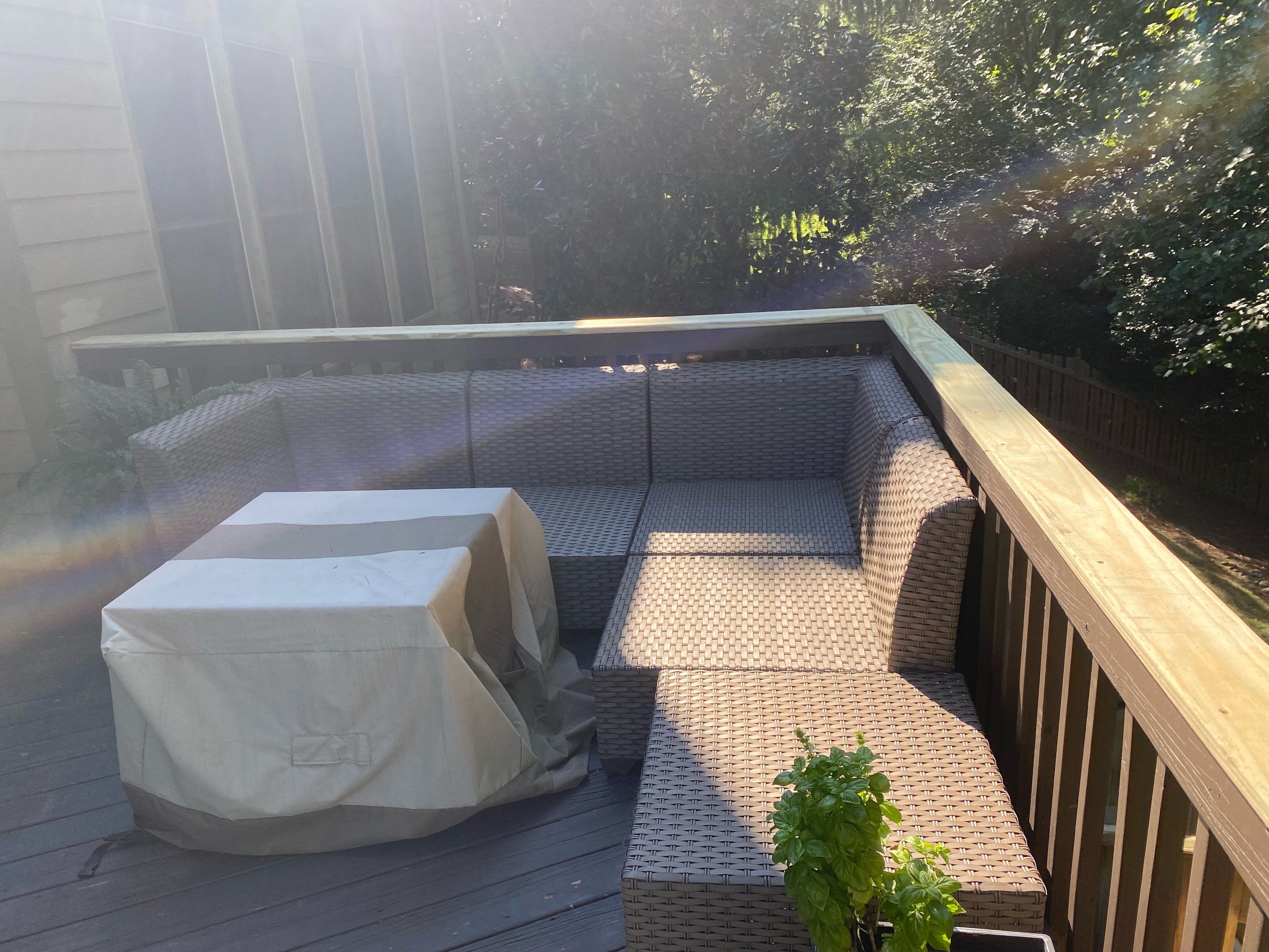 Deck Stair Rebuild and Wood Deck Repairs in Woodstock by Swift Home Renovations