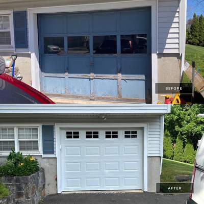 Amarr Olympus Garage Door Transformation