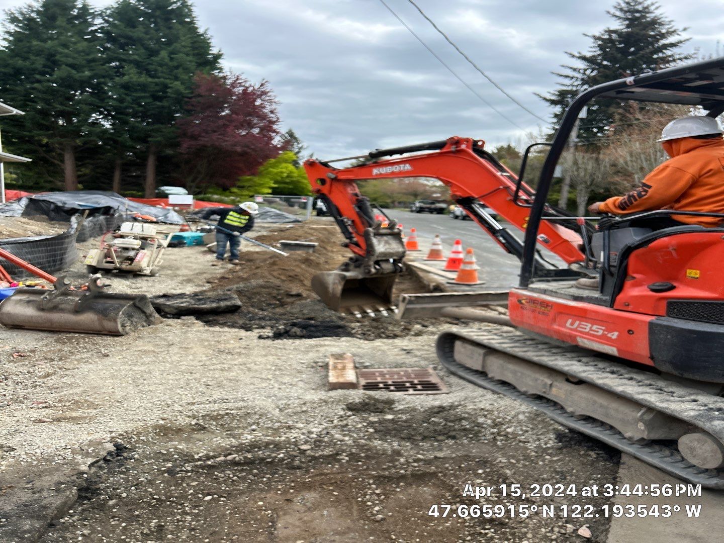 Thomas Custom Homes Development  by Jireh Asphalt & Concrete Inc 