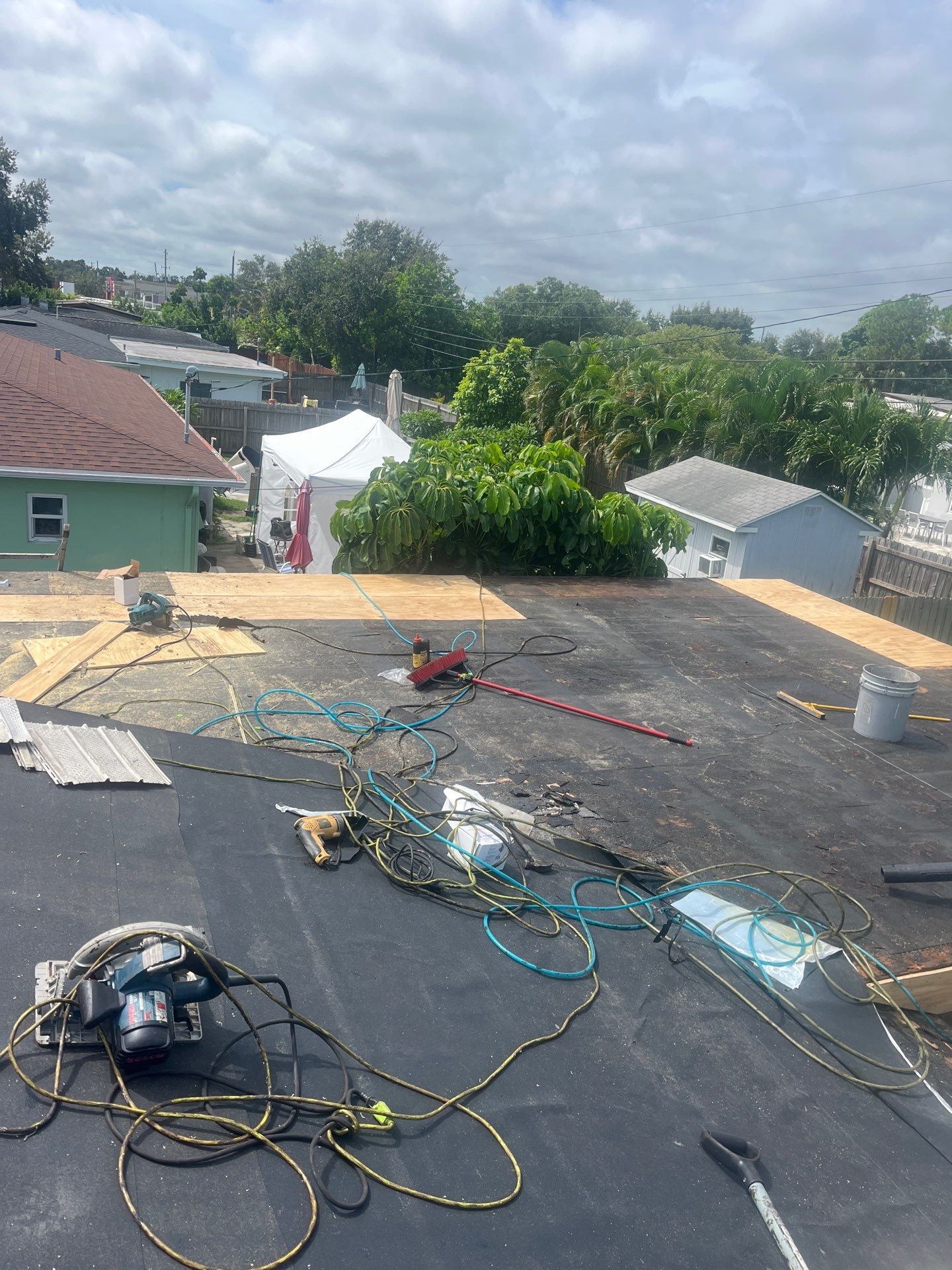 Project in St. Petersburg 33702 by Mitchell Roofing Company LLC