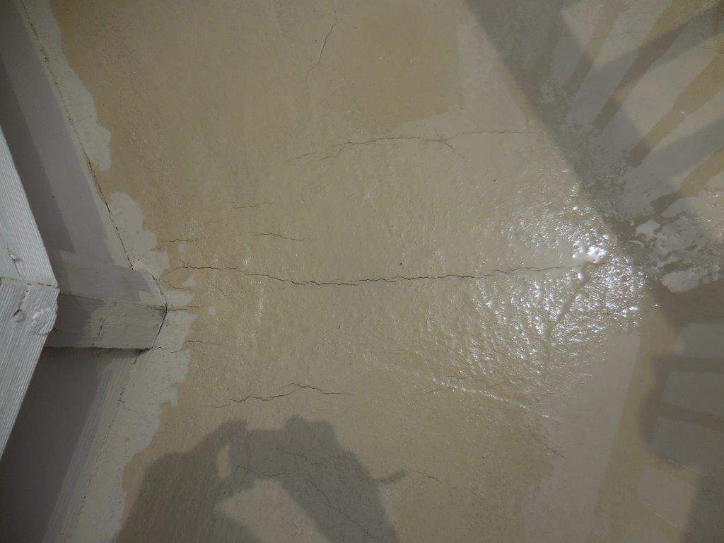 Sealant system over walk deck over house using Rubber coat and coatings by Straight Edge Roofing Inc