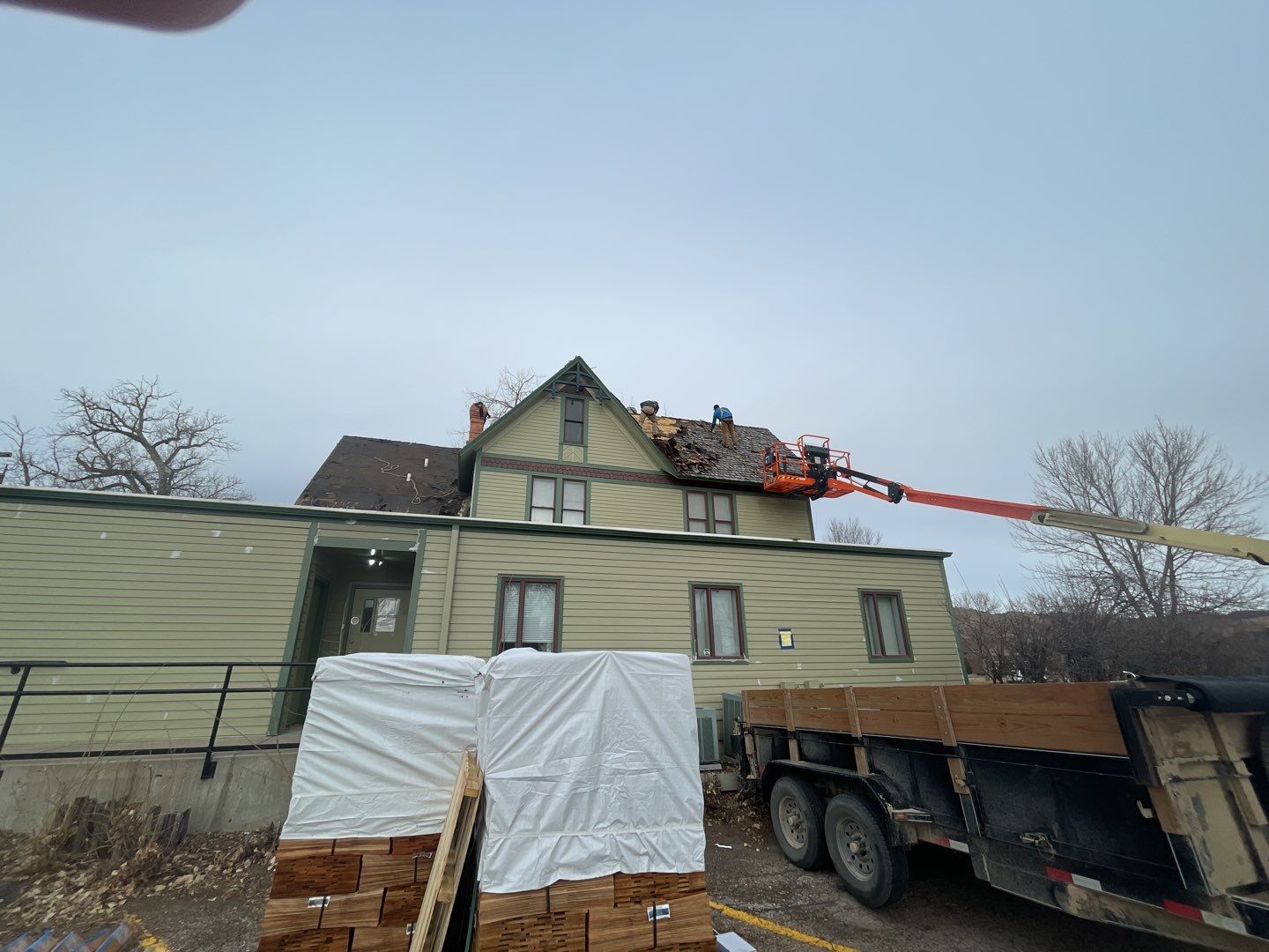 Rapid City Historic Building Receives New Cedar Shingles by Weather-Tite Exteriors LLC