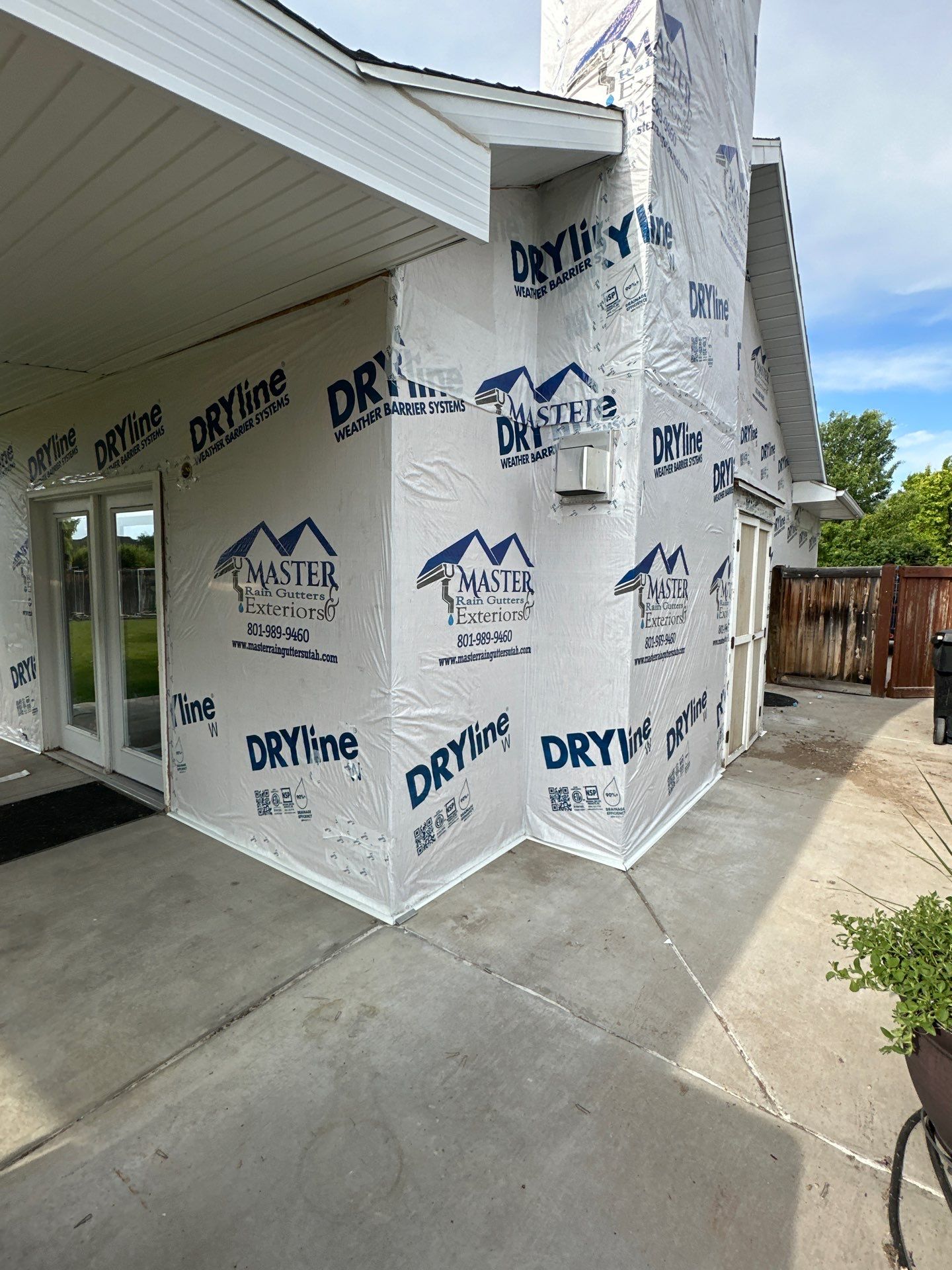 Project in Orem by Master Rain Gutters.