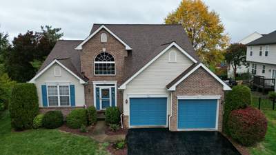 Roofing Installation using CertainTeed Landmark - Burnt Sienna