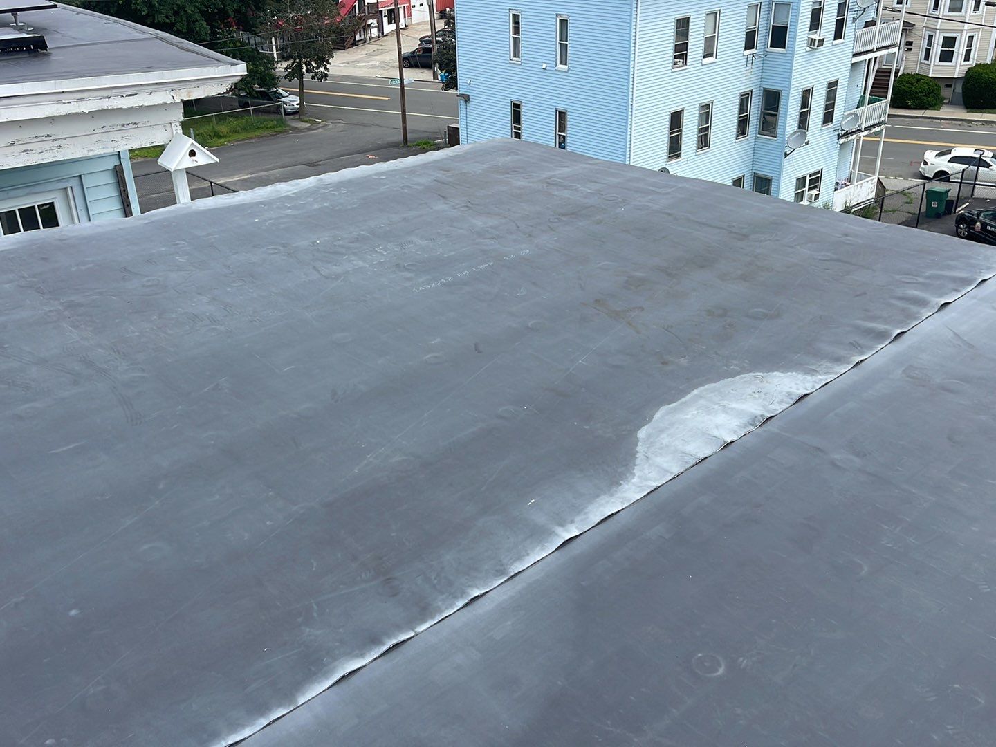 Residential Roofing Installation using EPDM/Rubber by Sensible Home Solutions