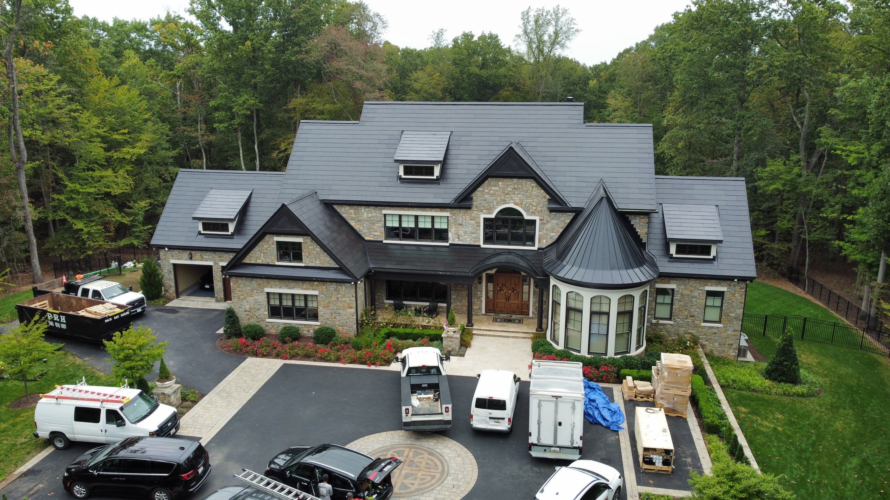 STUNNING Tesla Solar Roof in Virgina by American Home Contractors