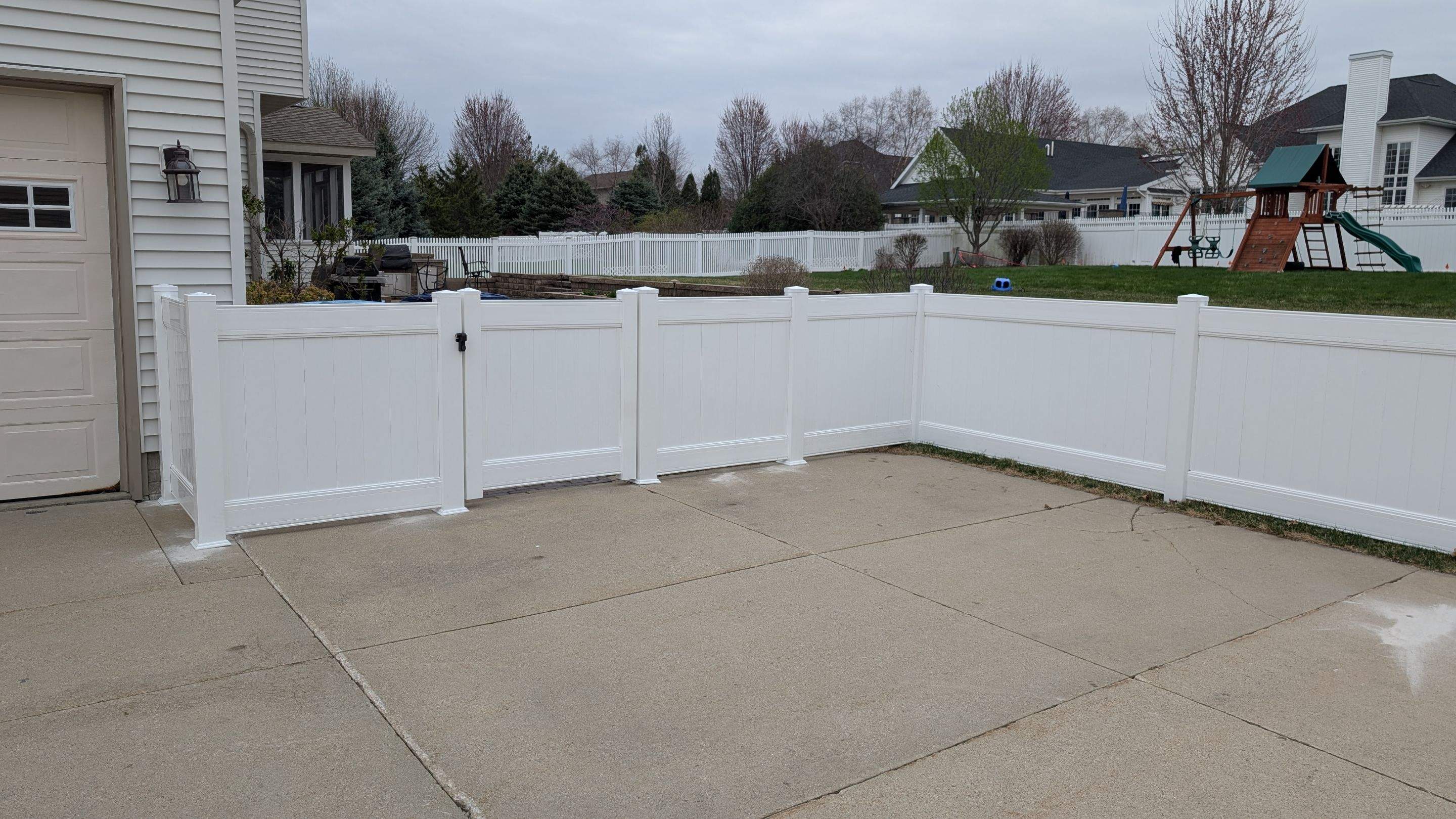 Project in Waterloo by Perfect Picket Fence and Stain