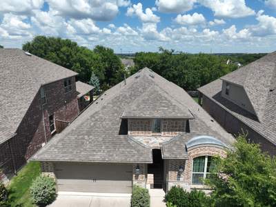 Residential Roofing Installation using Malarkey Vista Weathered Wood Plus