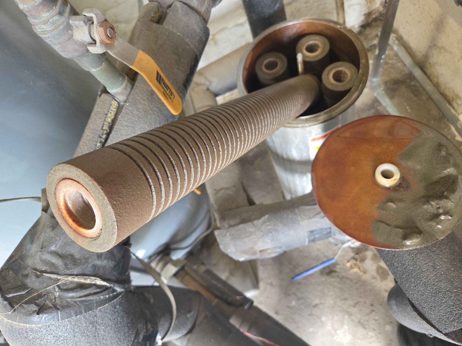 Filter installation for Boiler by Professional Plumbing Inc 