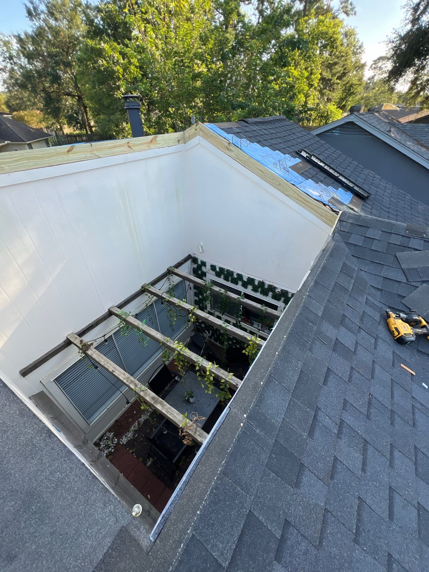 Residential Roofing Repair using Owen's Corning Duration (Lifetime) Shingles by Roof Repair Company