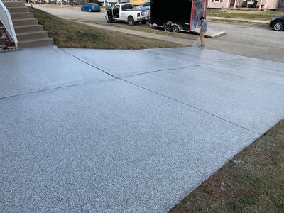 Driveway using Slate Stone