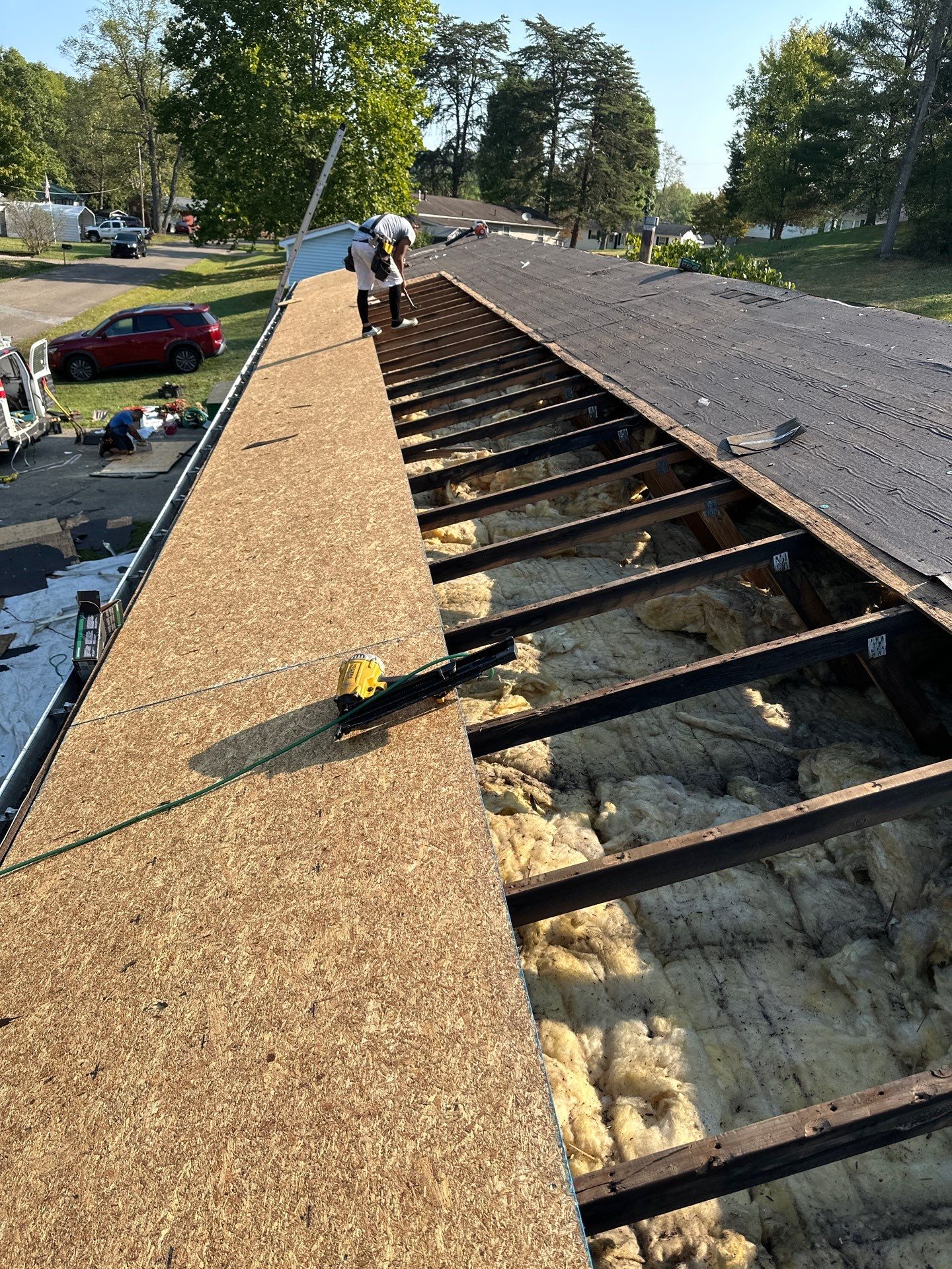 Residential Roofing Installation using Metal by Rainstoppers Roofing