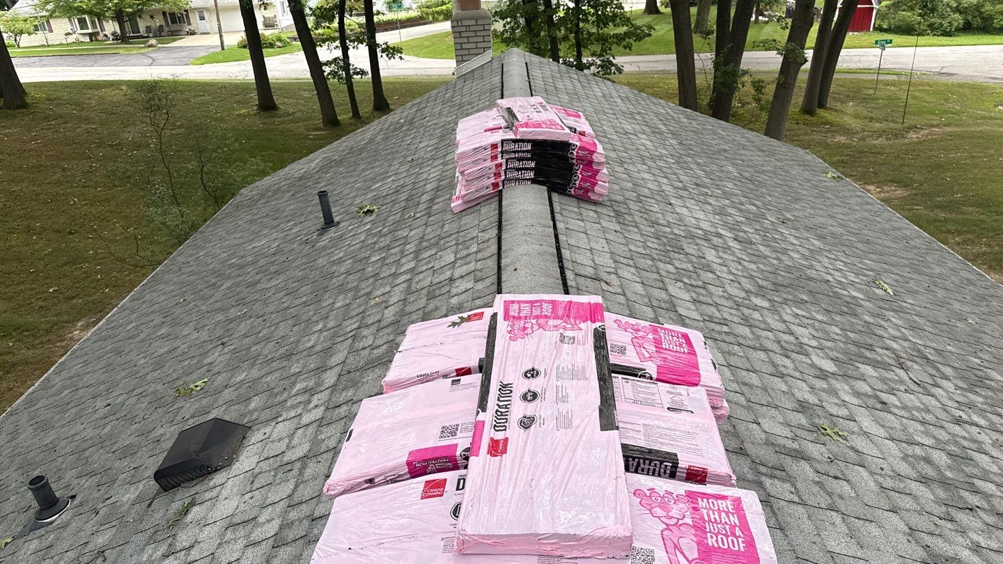 Roof Replacement using Owens Corning Estate Gray by 180 Contractors