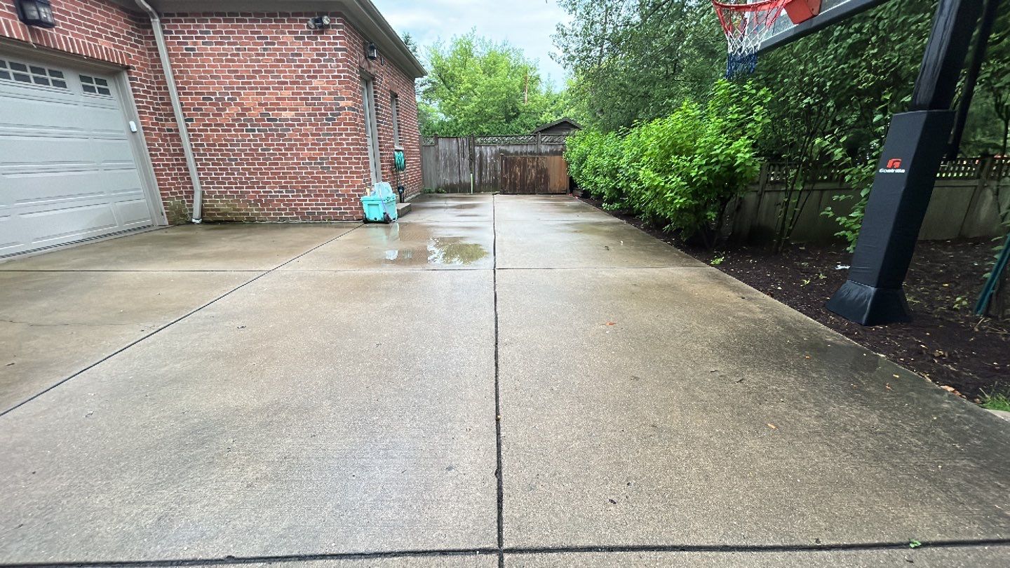 Exterior Stone and Concrete Surface Cleaning by Northern Power Washing LLC.