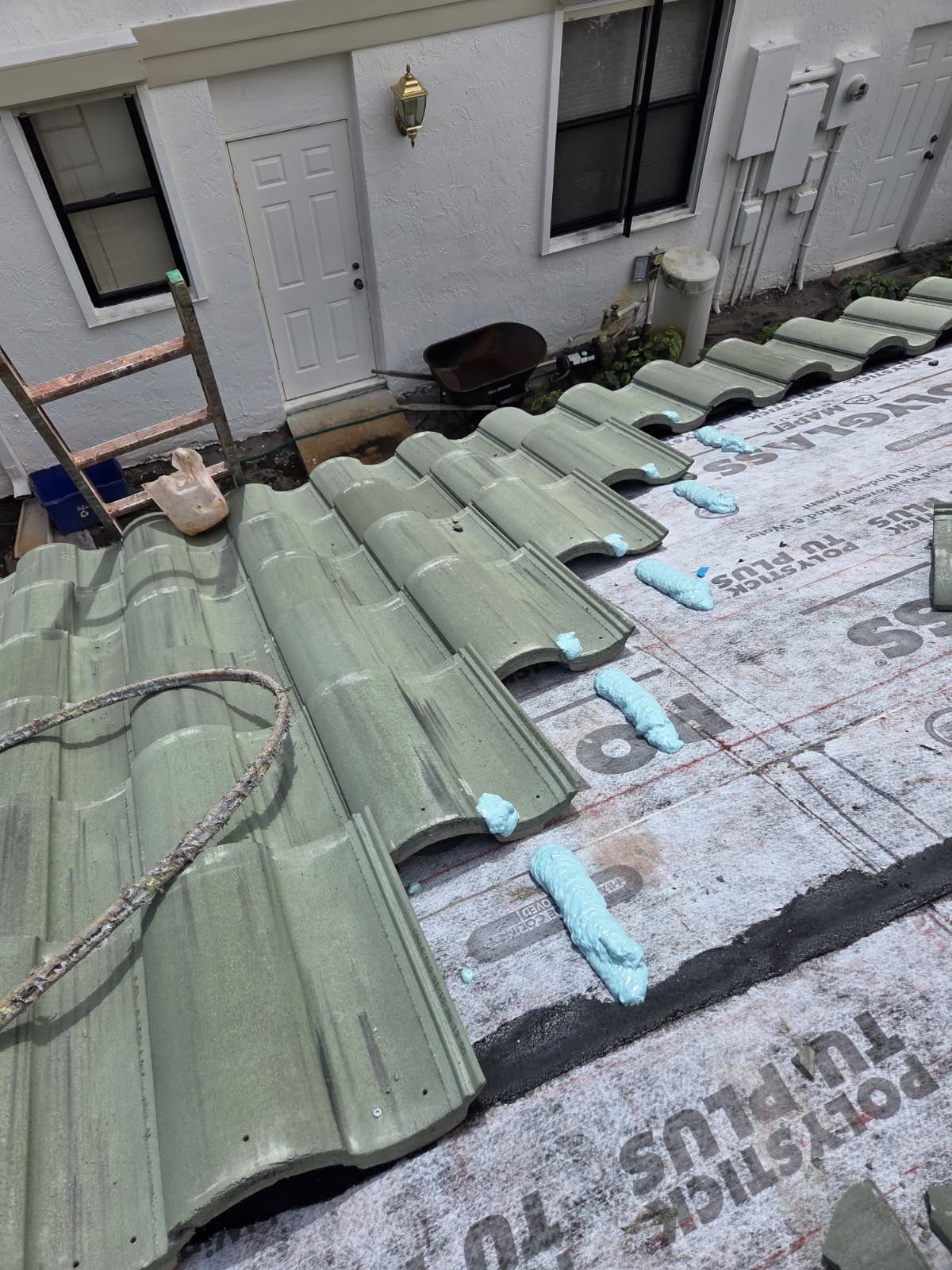 Residential Roofing Installation using Eagle Roofing Tile by BLUES BROTHERS ROOFING