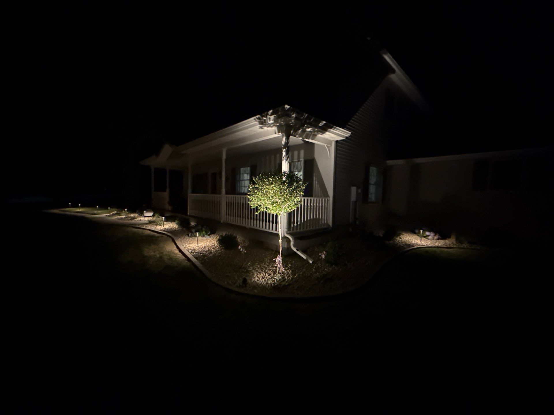 Custom Landscaping, Lighting, & Drip Irrigation Installation in Bryan by Farrell's Lawn & Garden Center LLC