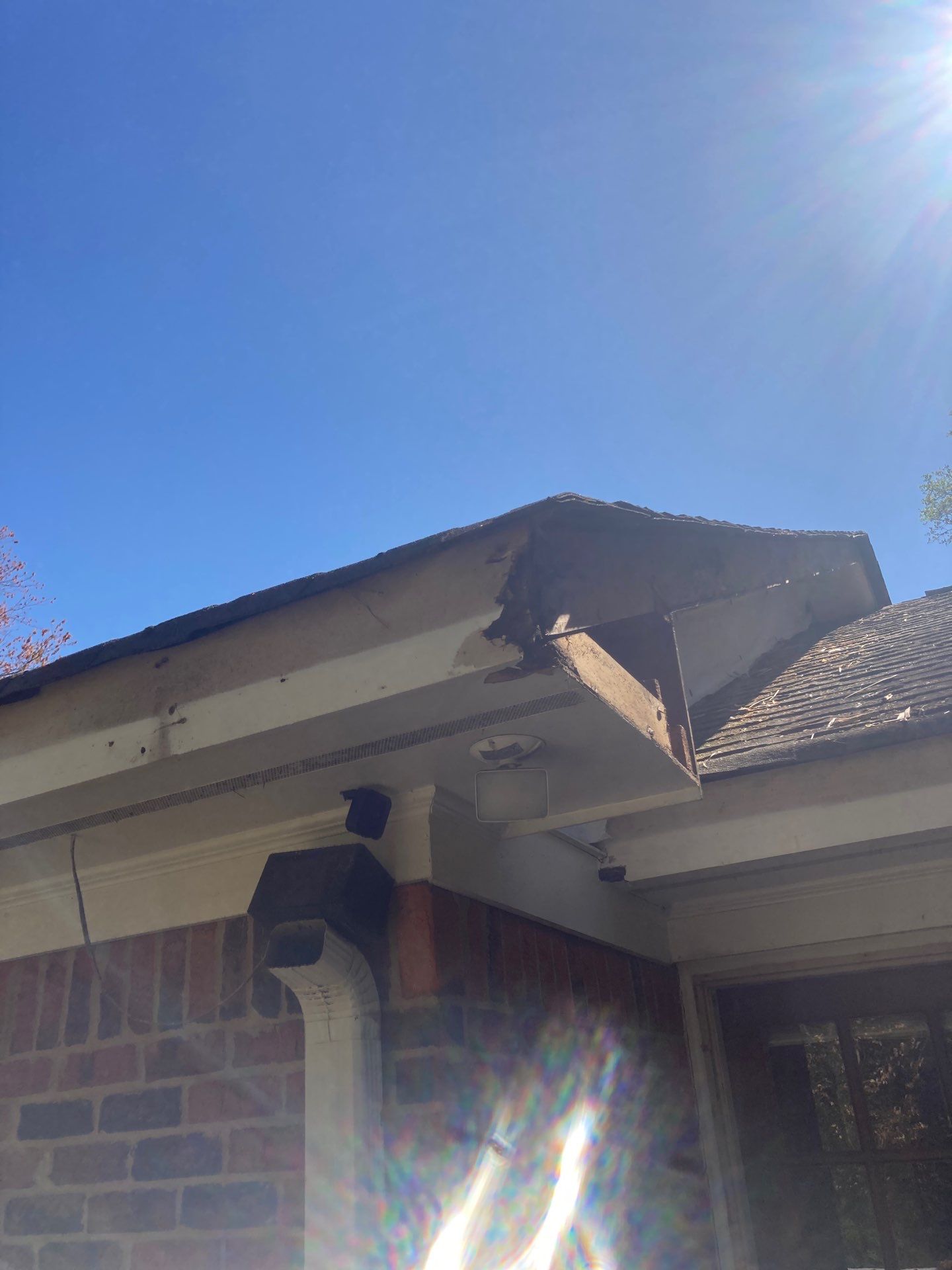 Gable Siding and Rotten Wood Replacements in Atlanta, GA with New Door and Window Installs by Nelson Exteriors 