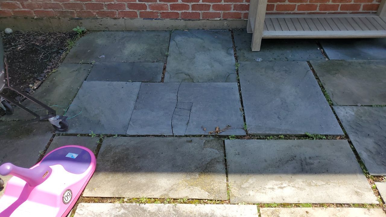 Exterior Stone and Concrete Surface Cleaning by Northern Power Washing LLC.