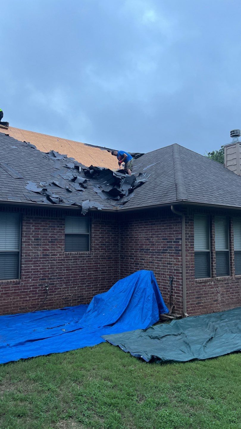 Residential Roofing Installation using GAF Natural Shadow  by A & H Roofing and Contracting
