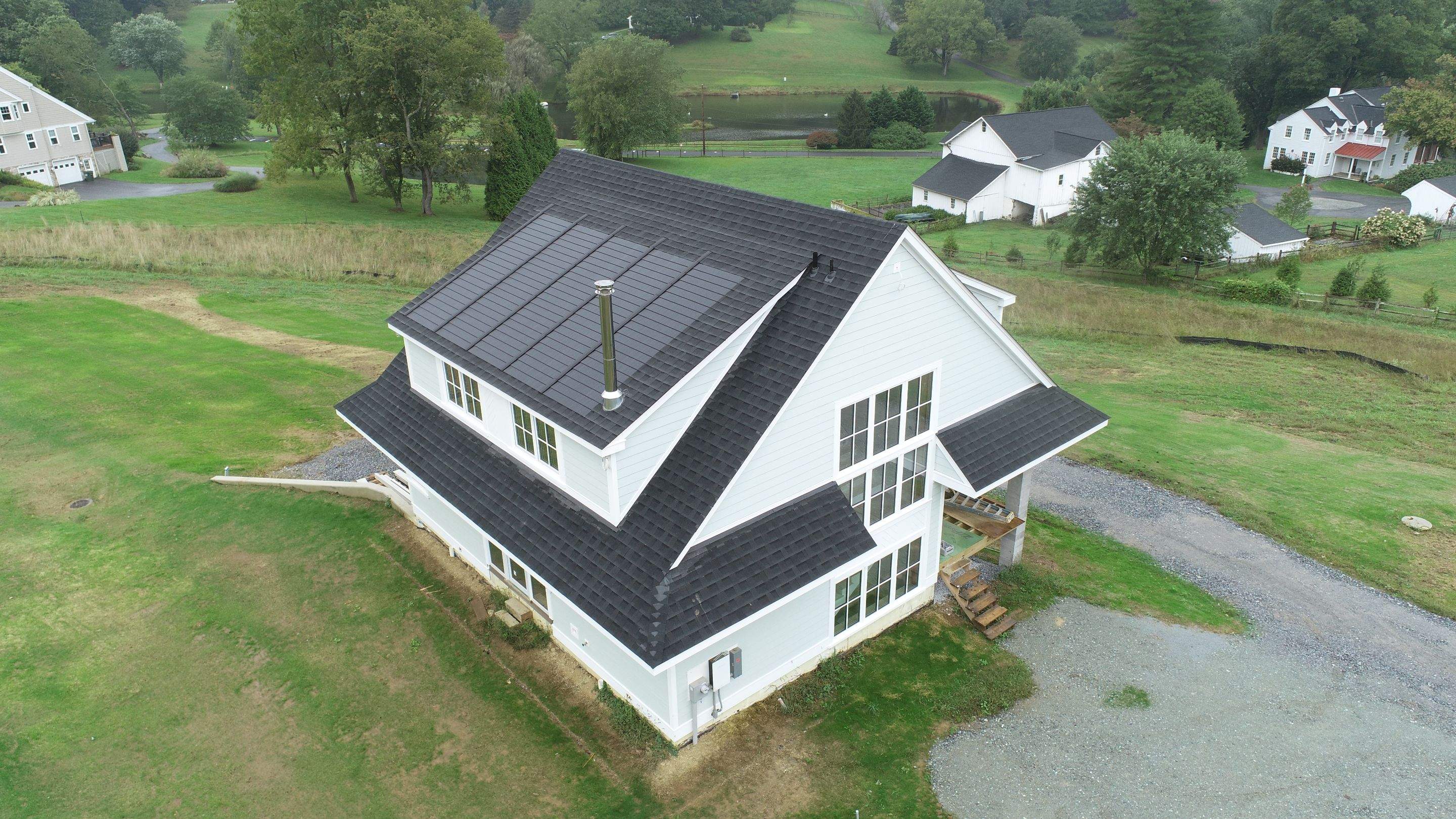 GAF Timberline Solar on New Construction by American Home Contractors